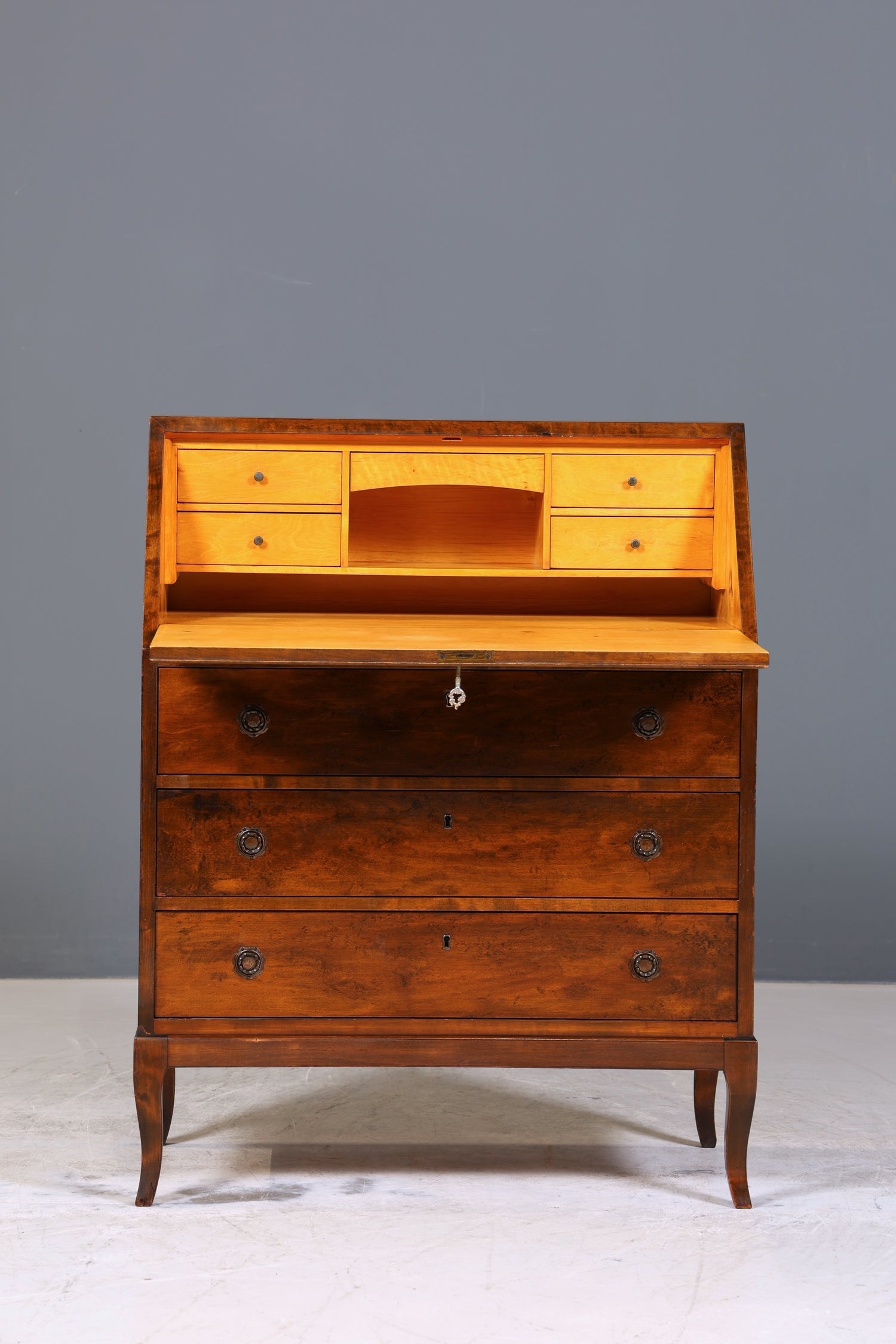 Wunderschöner Sekretär im Art Deco Stil Antik um 1930 Büro Kommode Schreibkommode