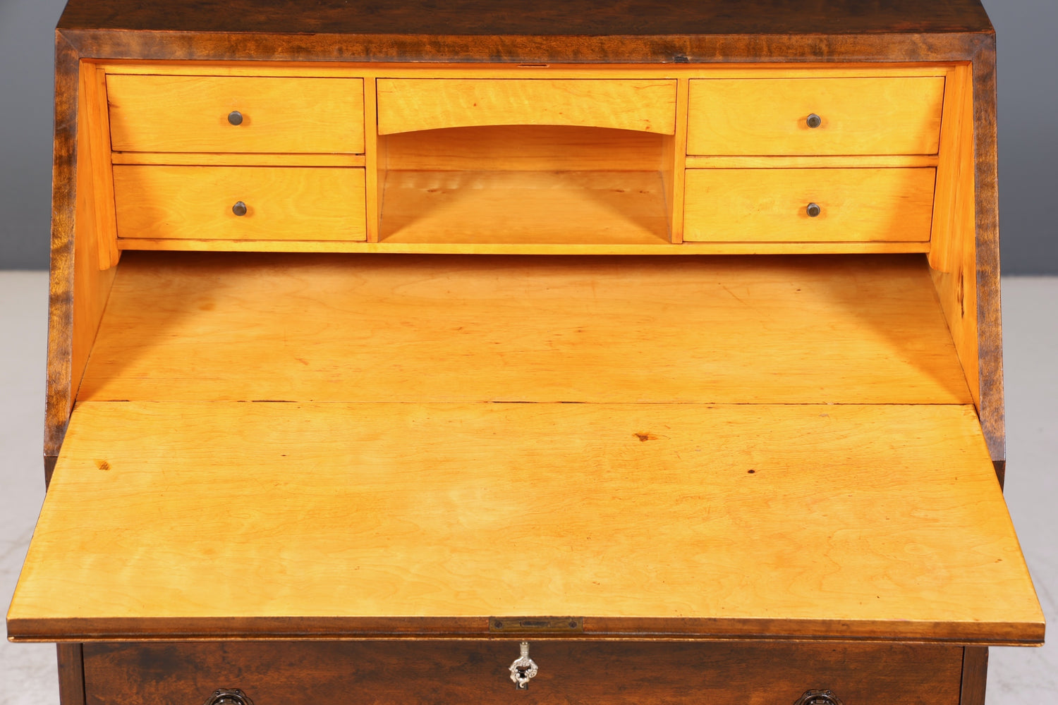 Wunderschöner Sekretär im Art Deco Stil Antik um 1930 Büro Kommode Schreibkommode