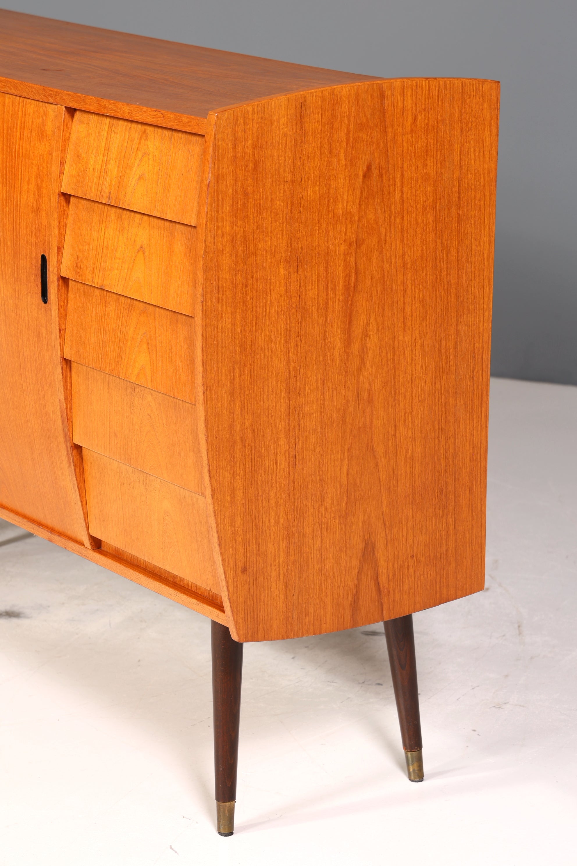 Rarität! Mid Century Schrank "IKEA - Serie Roulette" Vintage Sideboard Highboard 60er Jahre