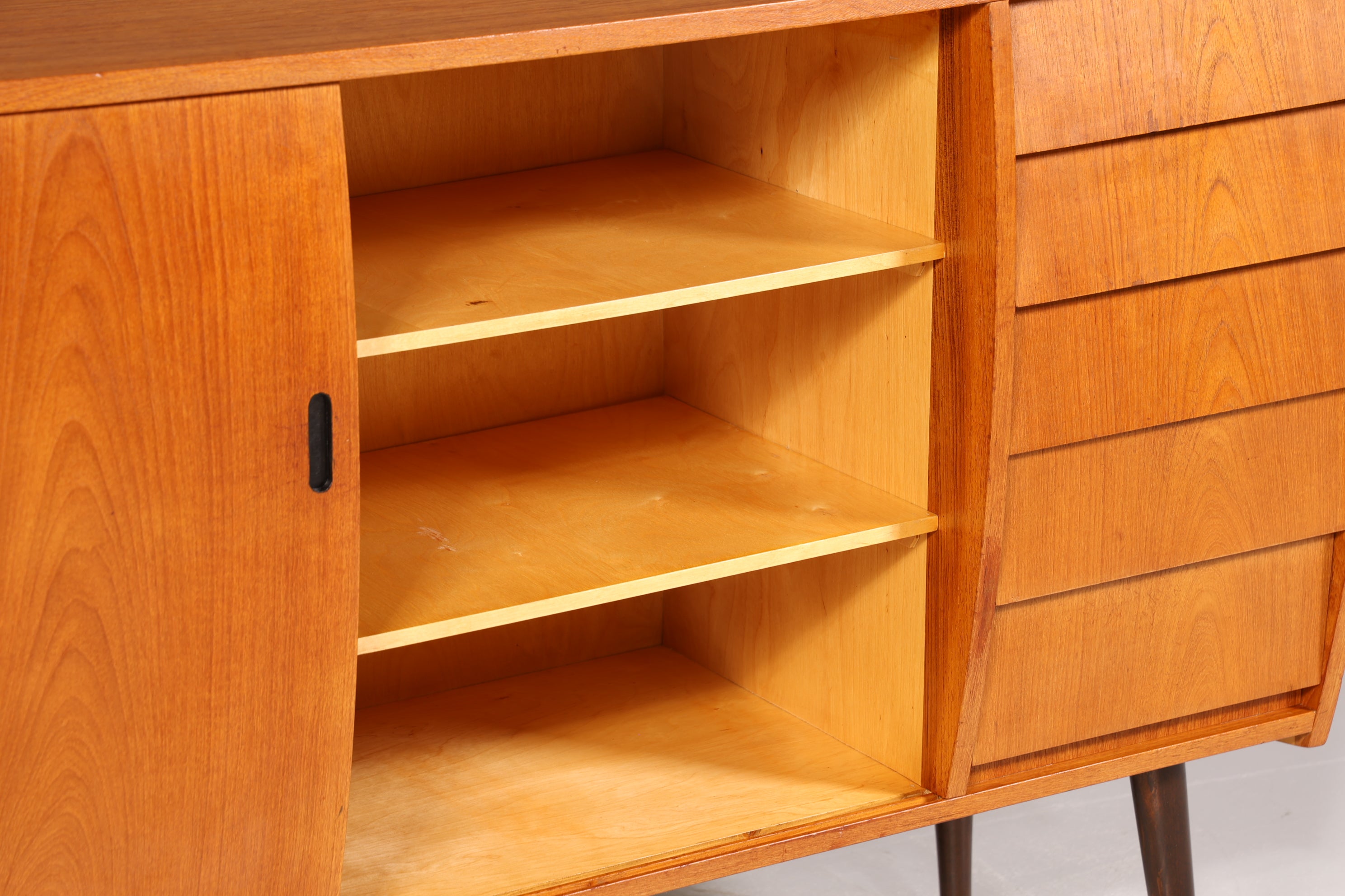 Rarität! Mid Century Schrank "IKEA - Serie Roulette" Vintage Sideboard Highboard 60er Jahre
