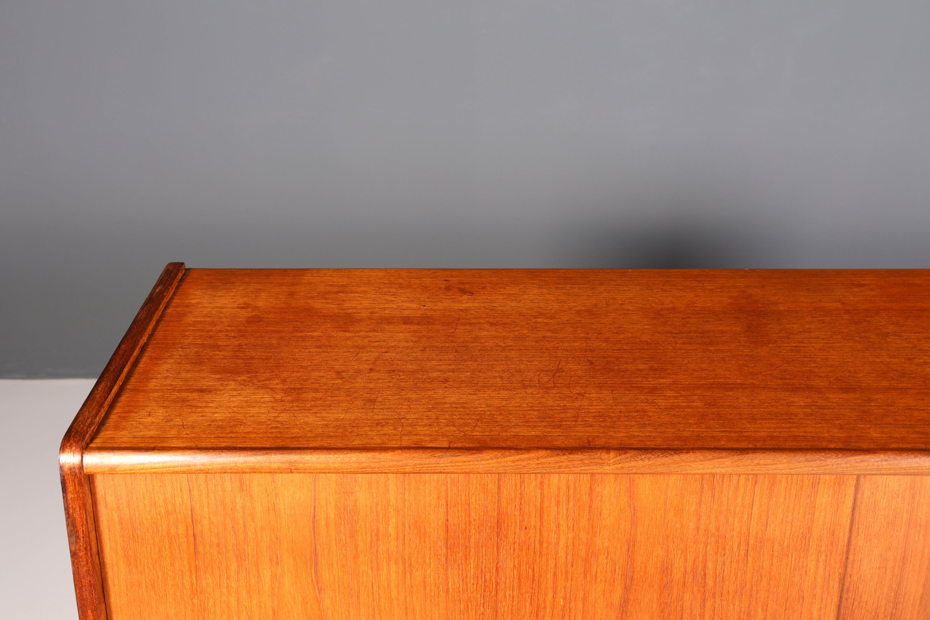 Wunderschönes Mid Century Highboard Teak Holz Original PAM Viby J. Schrank Büro Kommode Barschrank 60er Jahre