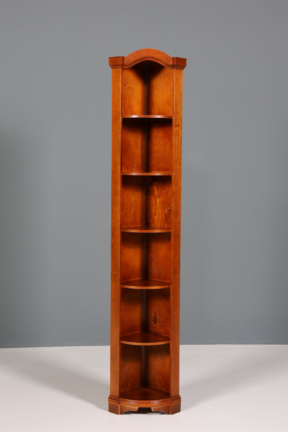 Wunderschönes Eckregal Antik Stil Bücherregal echt Holz Regal Bookshelf