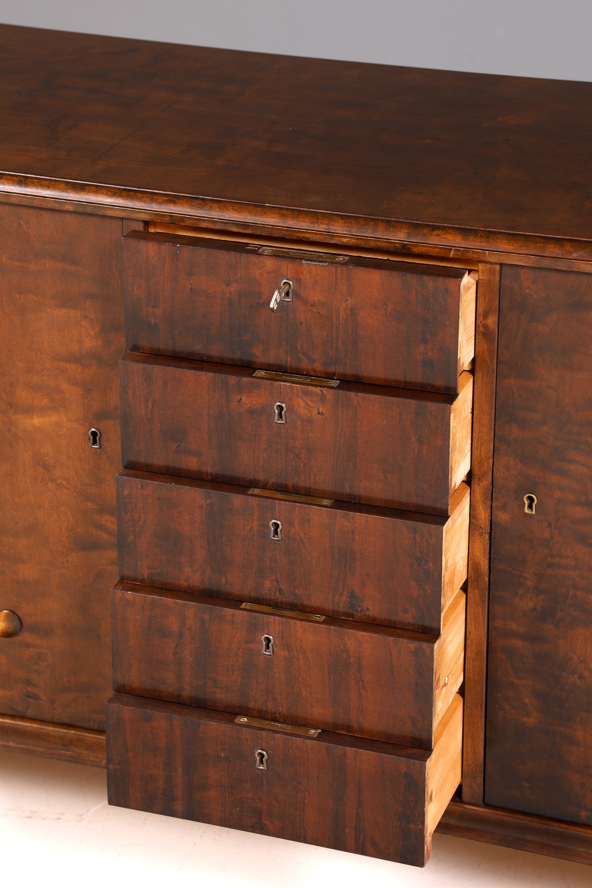 Wunderschönes Original Art Deco Sideboard Antik Schrank TV Kommode um 1930