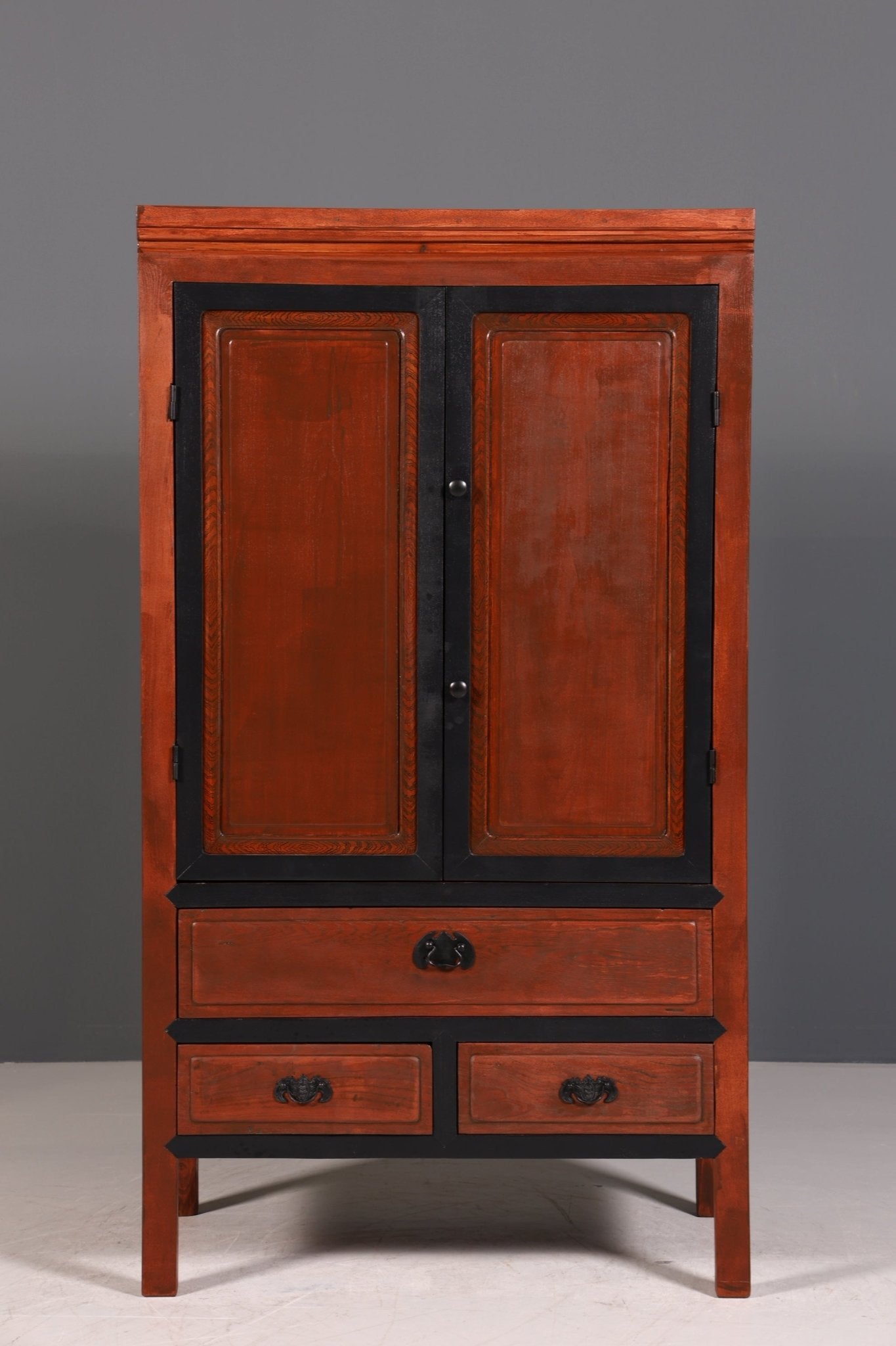 Seltener Chinesischer Schrank China Kommode Asia Wäscheschrank Dielenschrank