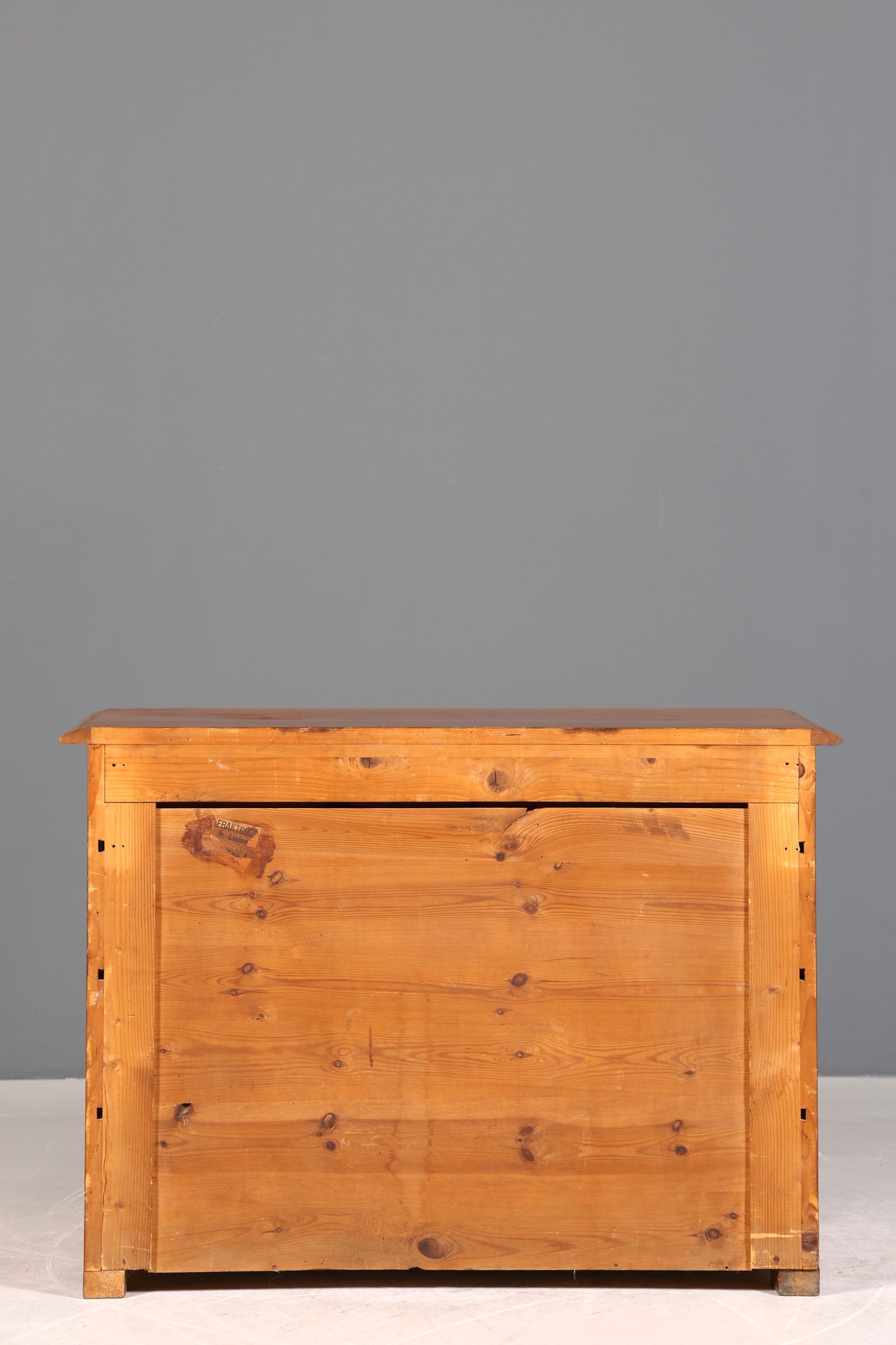 Wunderschöne Gründerzeit Kommode Louis Philippe Vertiko Nussbaum Sideboard um 1880