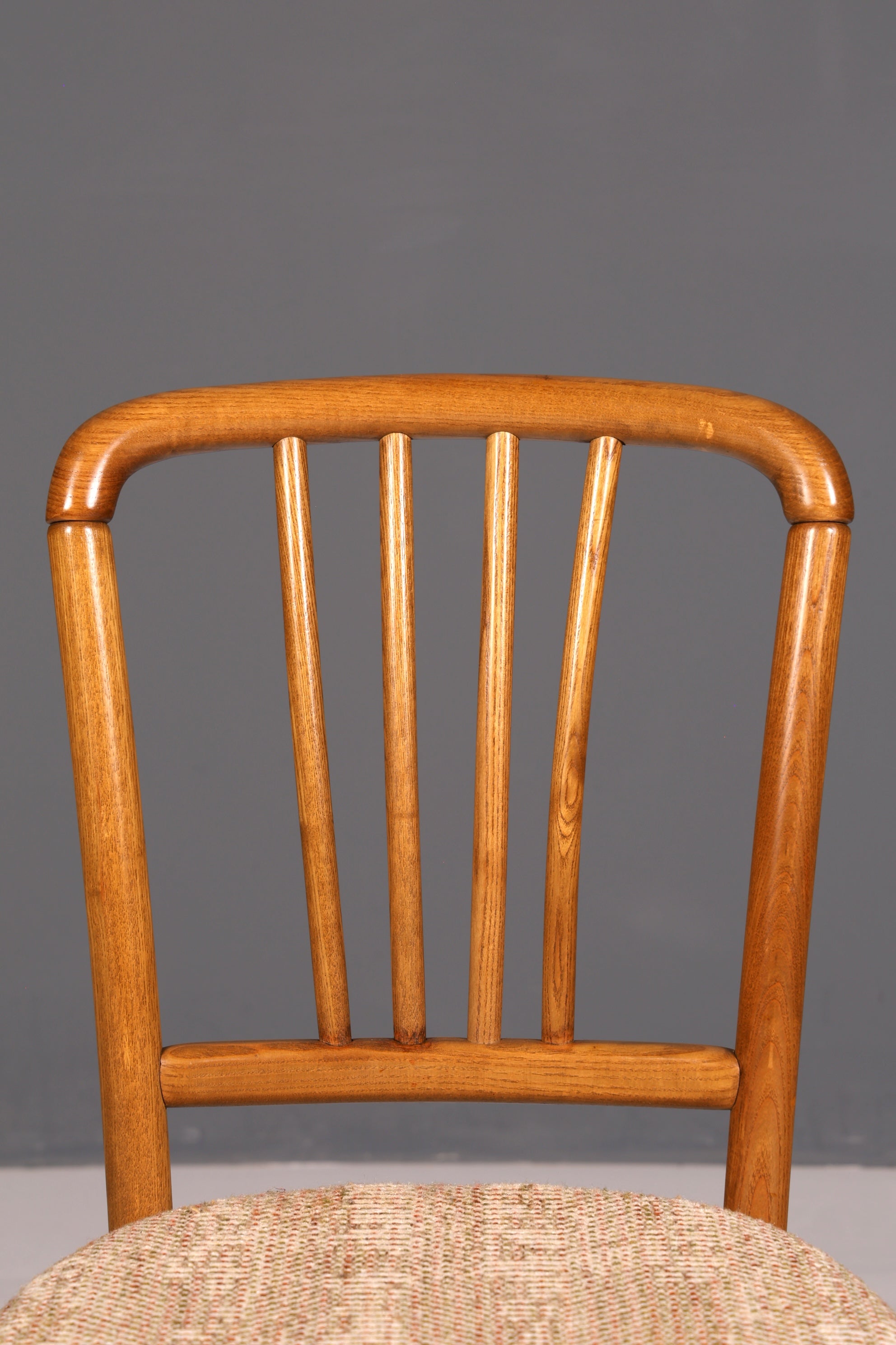 4x Schlichte Mid Century Stühle Retro Stuhlset Danish Design Küchenstühle Esszimmer Stühle