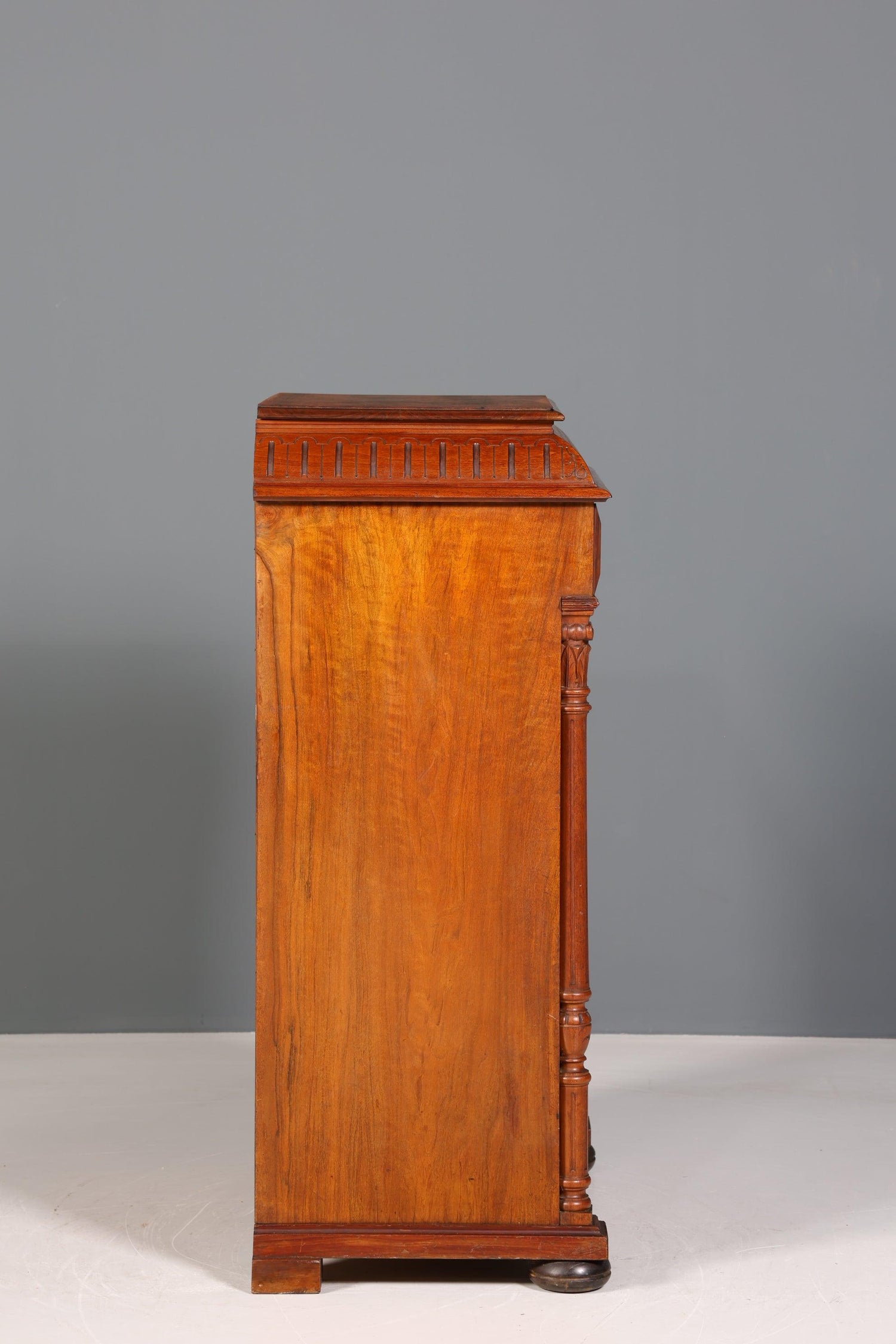 Traumhaftes Gründerzeit Vertiko Jugendstil Schrank Antik Highboard Kommode