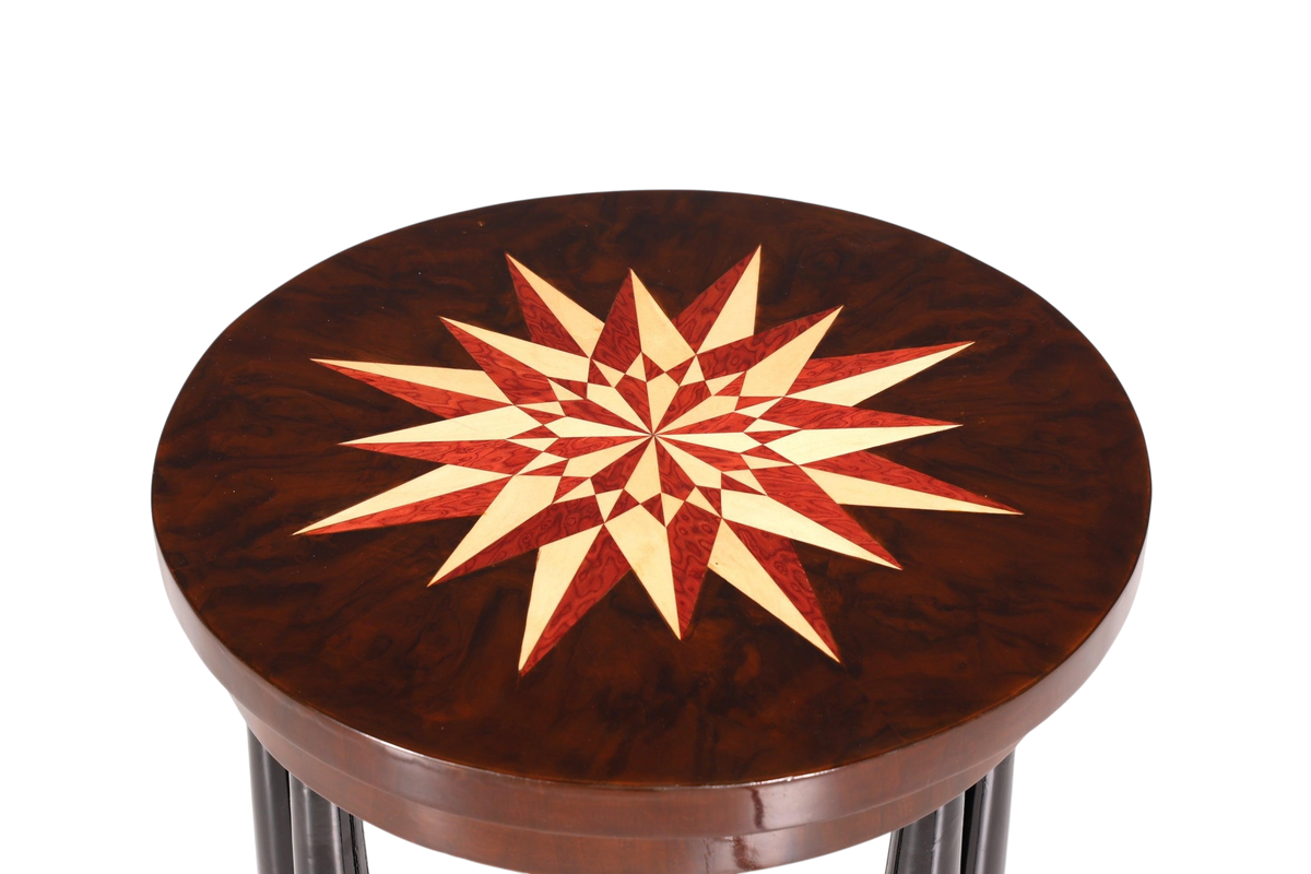 Wunderschöner Art Deco Stil Tisch Luxus Couchtisch Ablagetisch Beistelltisch