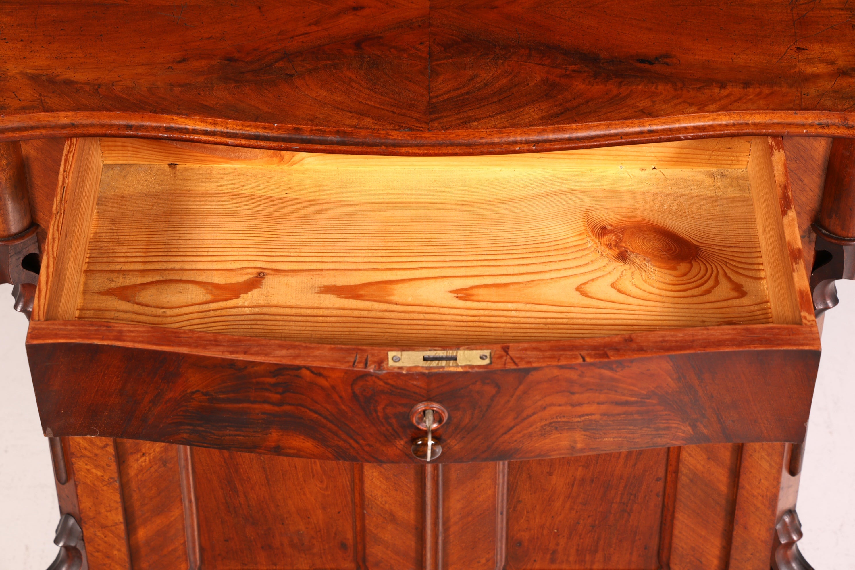 Wunderschöner Louis Philippe Schrank Gründerzeit Kommode Antik um 1880