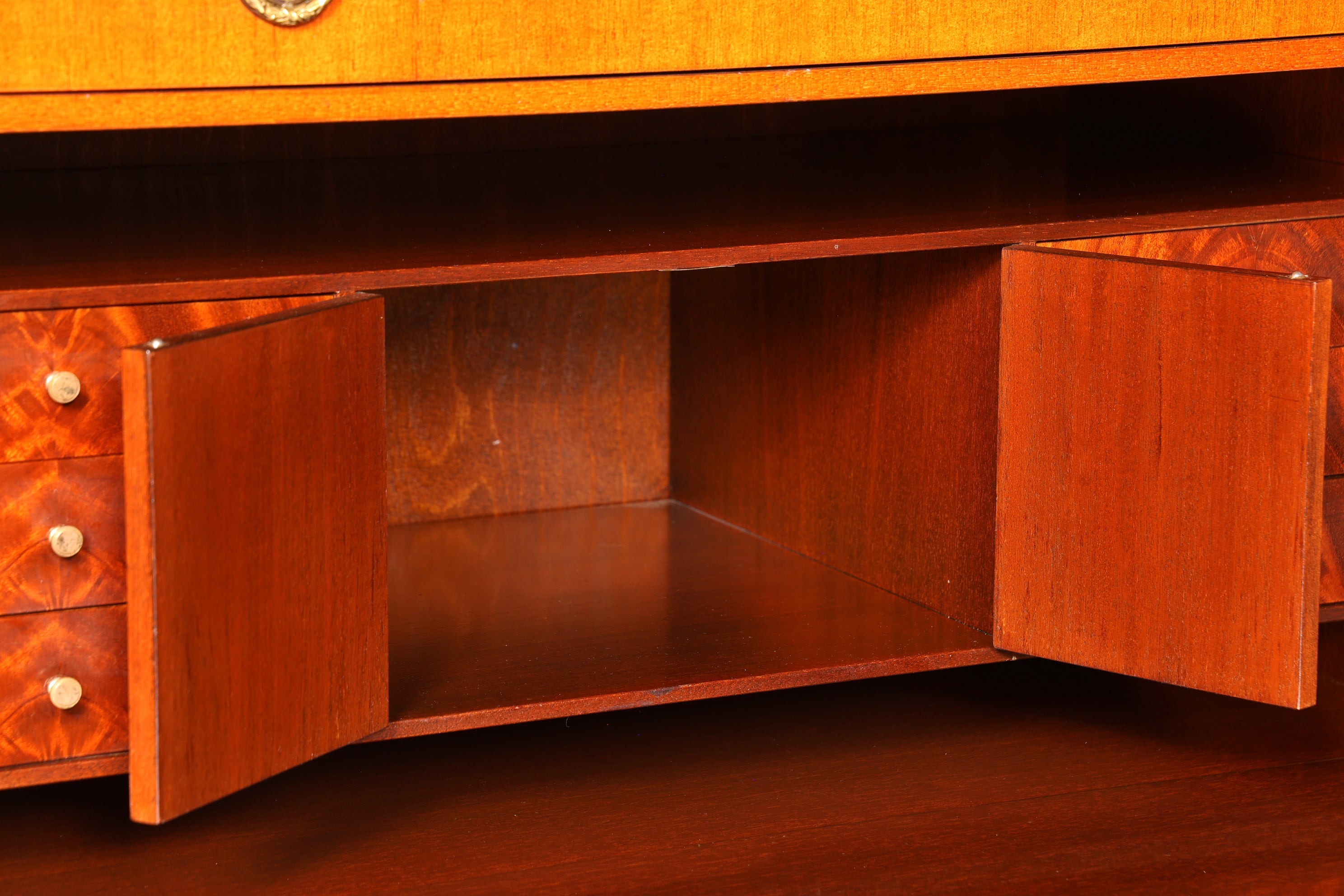 Wunderschöner Sekretär im Gustavianischer Stil Englisch Antik Büro Kommode Schreibkommode