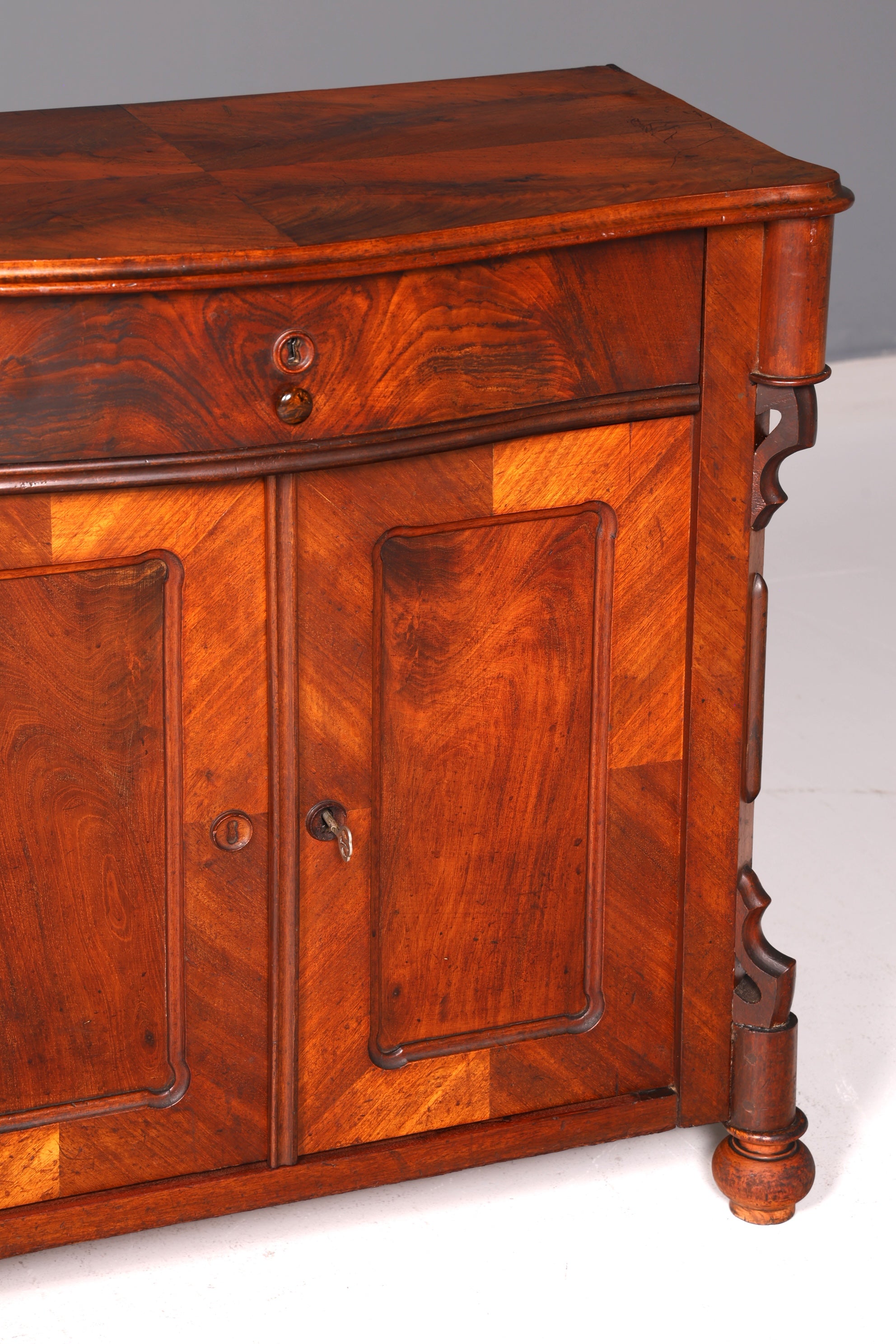 Wunderschöner Louis Philippe Schrank Gründerzeit Kommode Antik um 1880