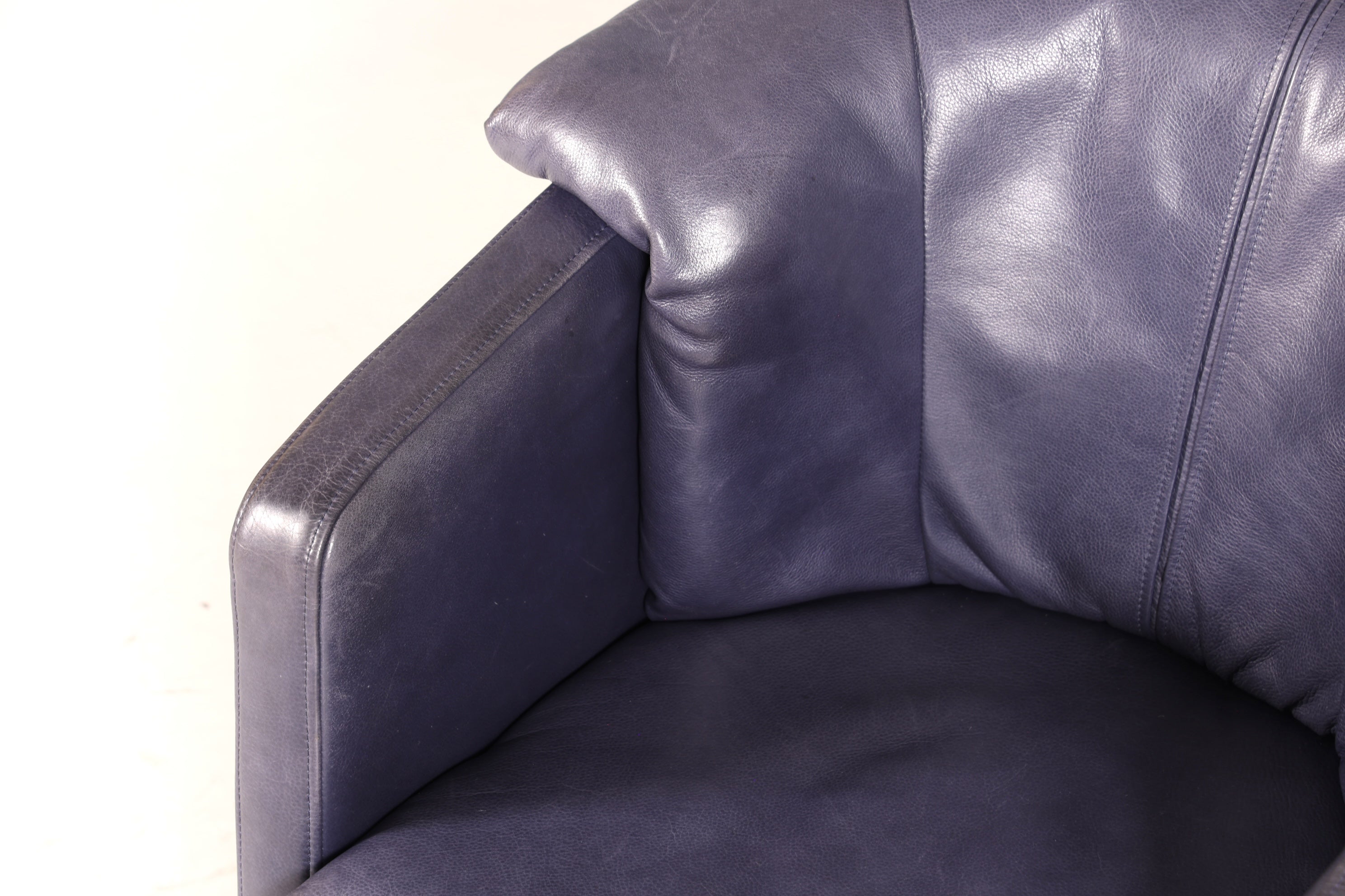 Edler Rolf Benz Designer Sessel Modell 390 Leder Sessel Relax Armlehnsessel Lounge Sessel