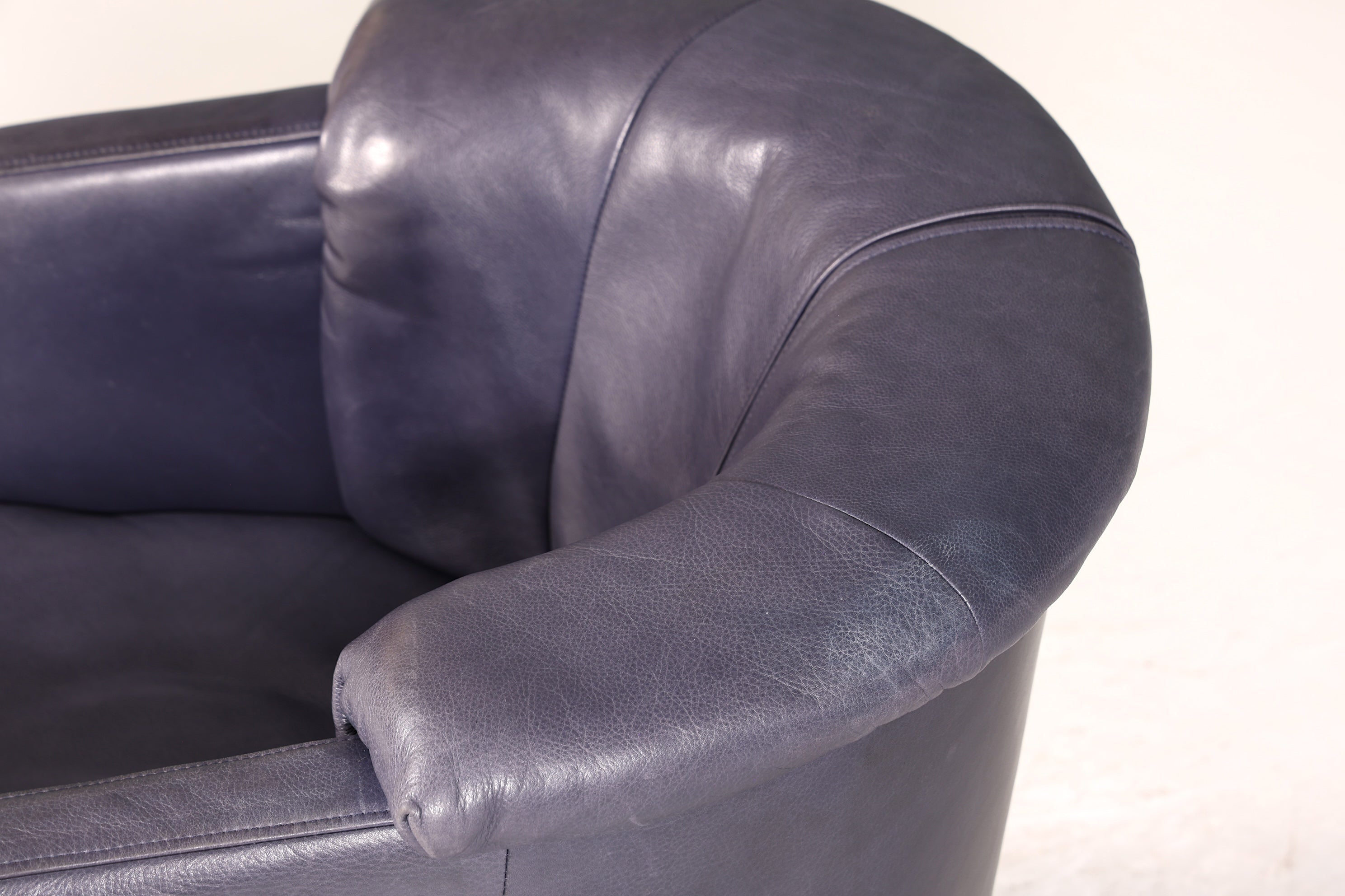 Edler Rolf Benz Designer Sessel Modell 390 Leder Sessel Relax Armlehnsessel Lounge Sessel