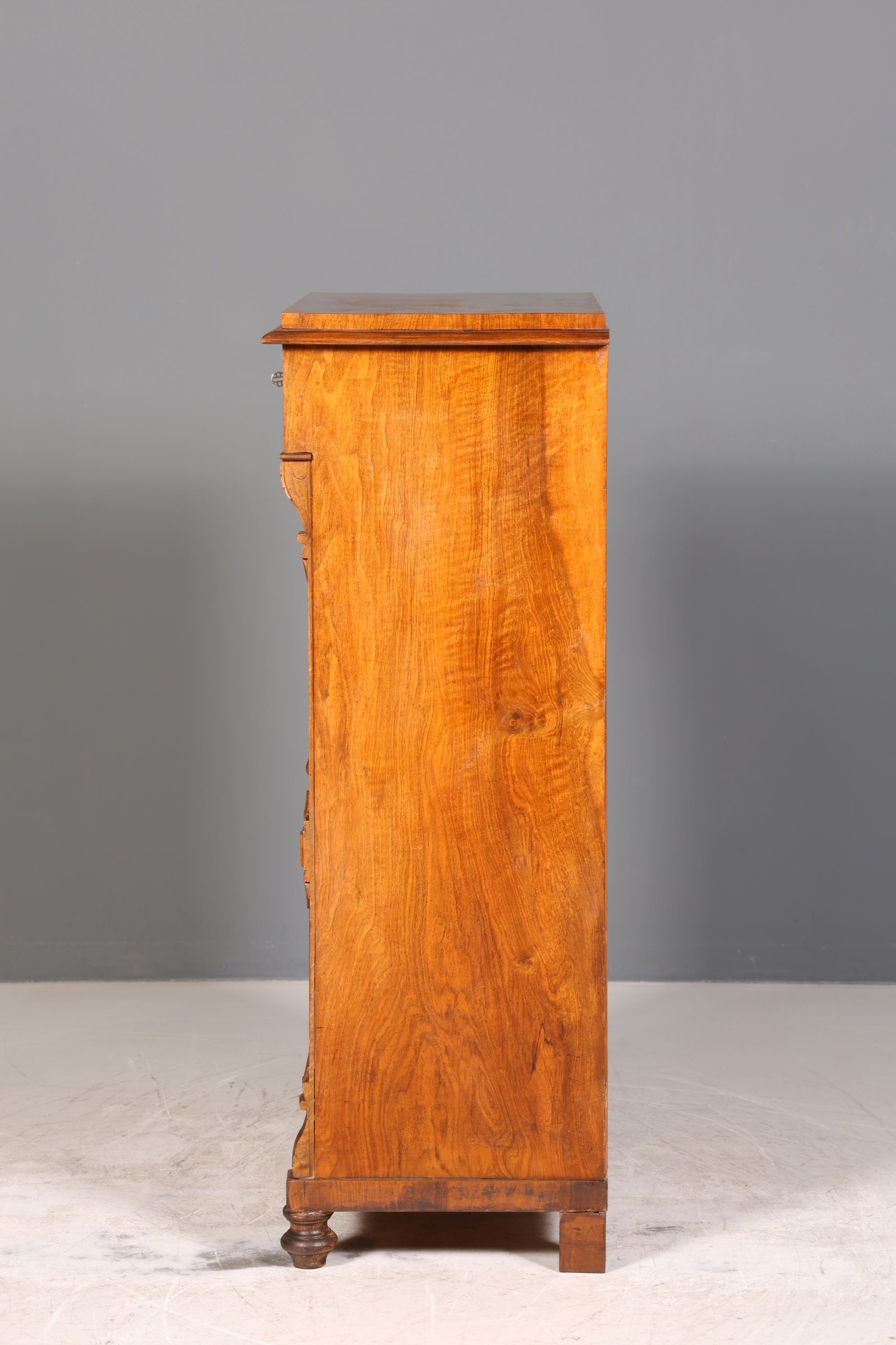 Traumhafter Gründerzeit Sekretär Vertiko Highboard Louis Philippe Kommode Sekretär Schrank um 1880