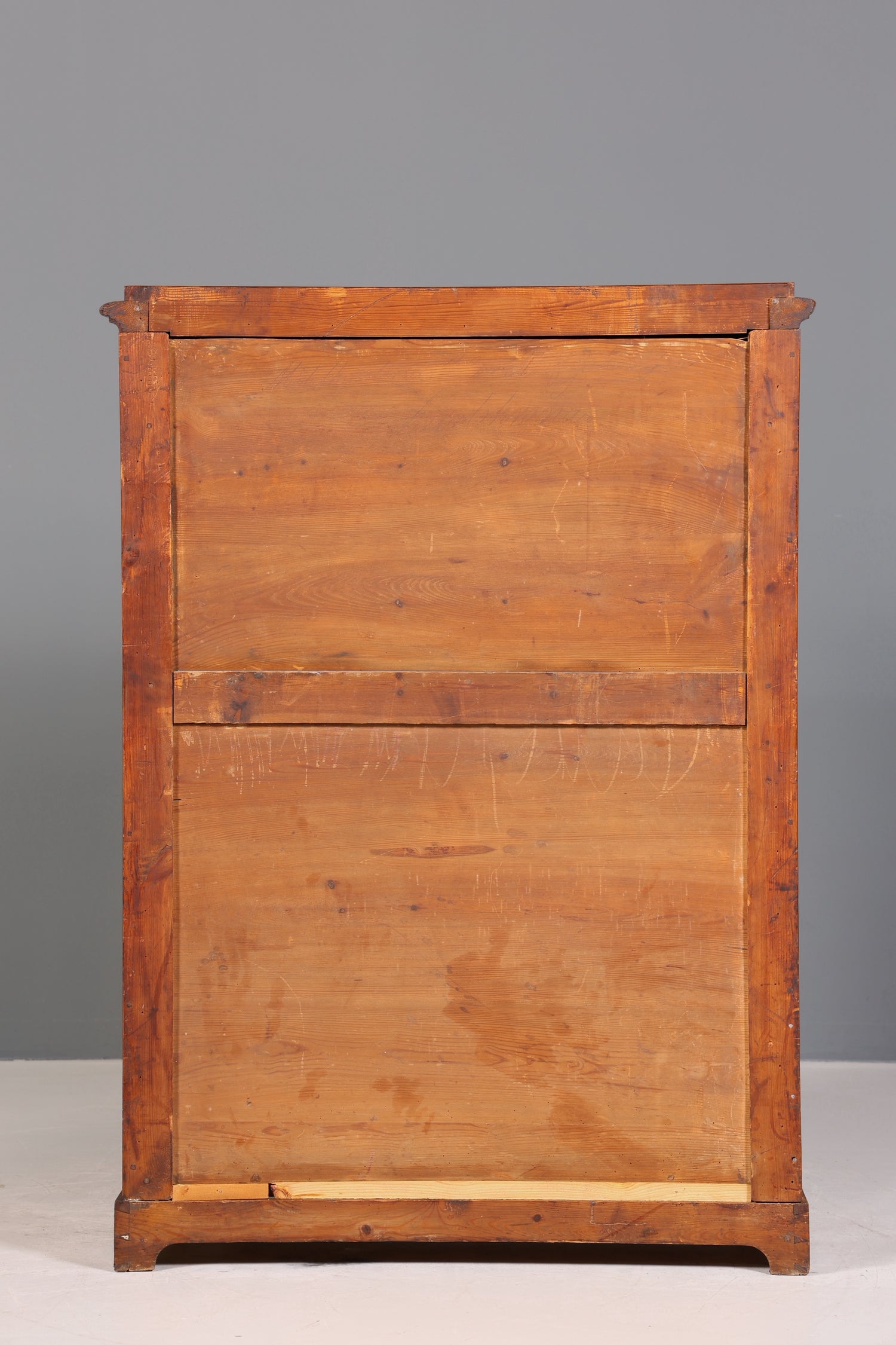 Stilvoller Louis Philippe Sekretär um 1880 Gründerzeit Antik Vertiko Schrank Chiffoniere Schubladenkommode