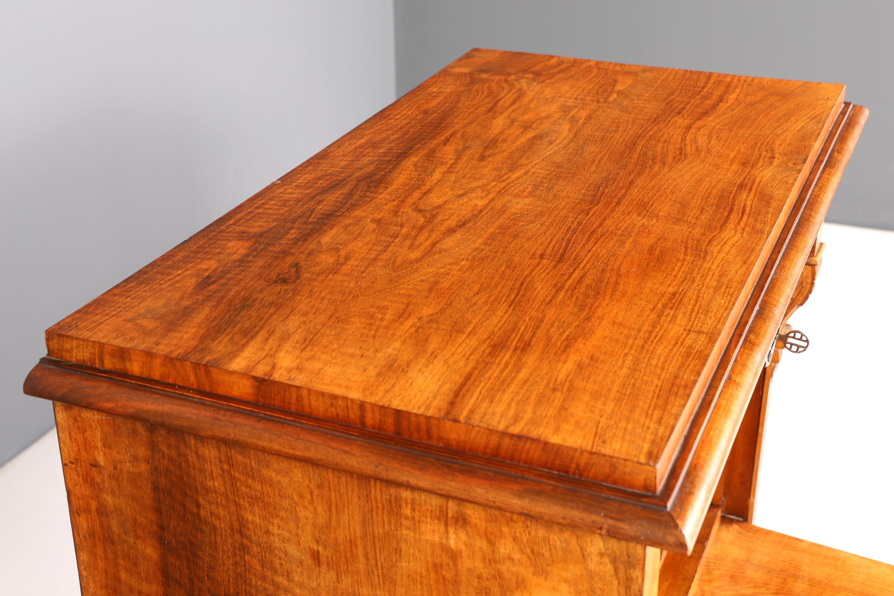 Traumhafter Gründerzeit Sekretär Vertiko Highboard Louis Philippe Kommode Sekretär Schrank um 1880