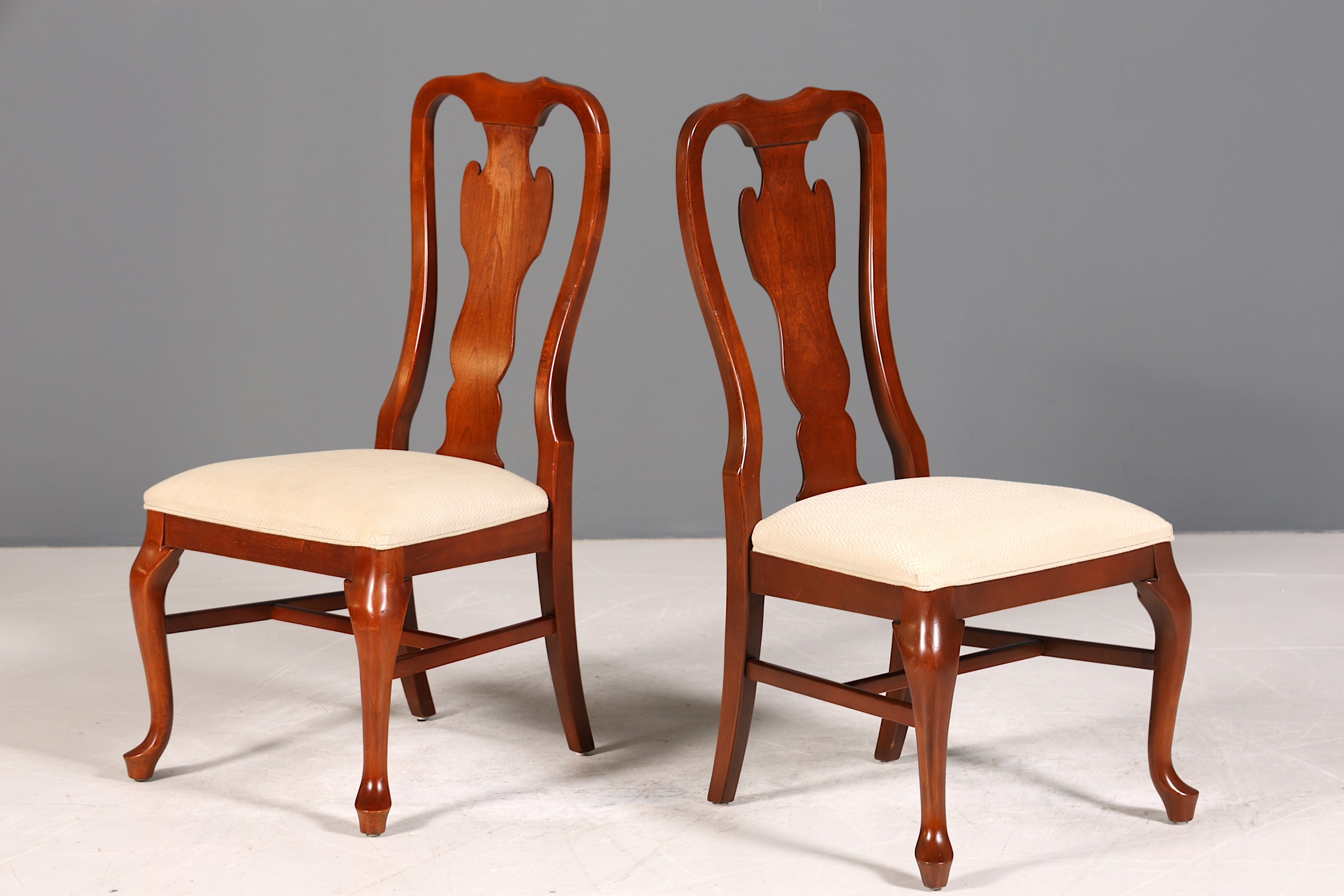 Stilvoller Original Drexel Heritage Stuhl Chippendale USA Sekretär Schreibtisch Stuhl Küchenstuhl 2 von 2