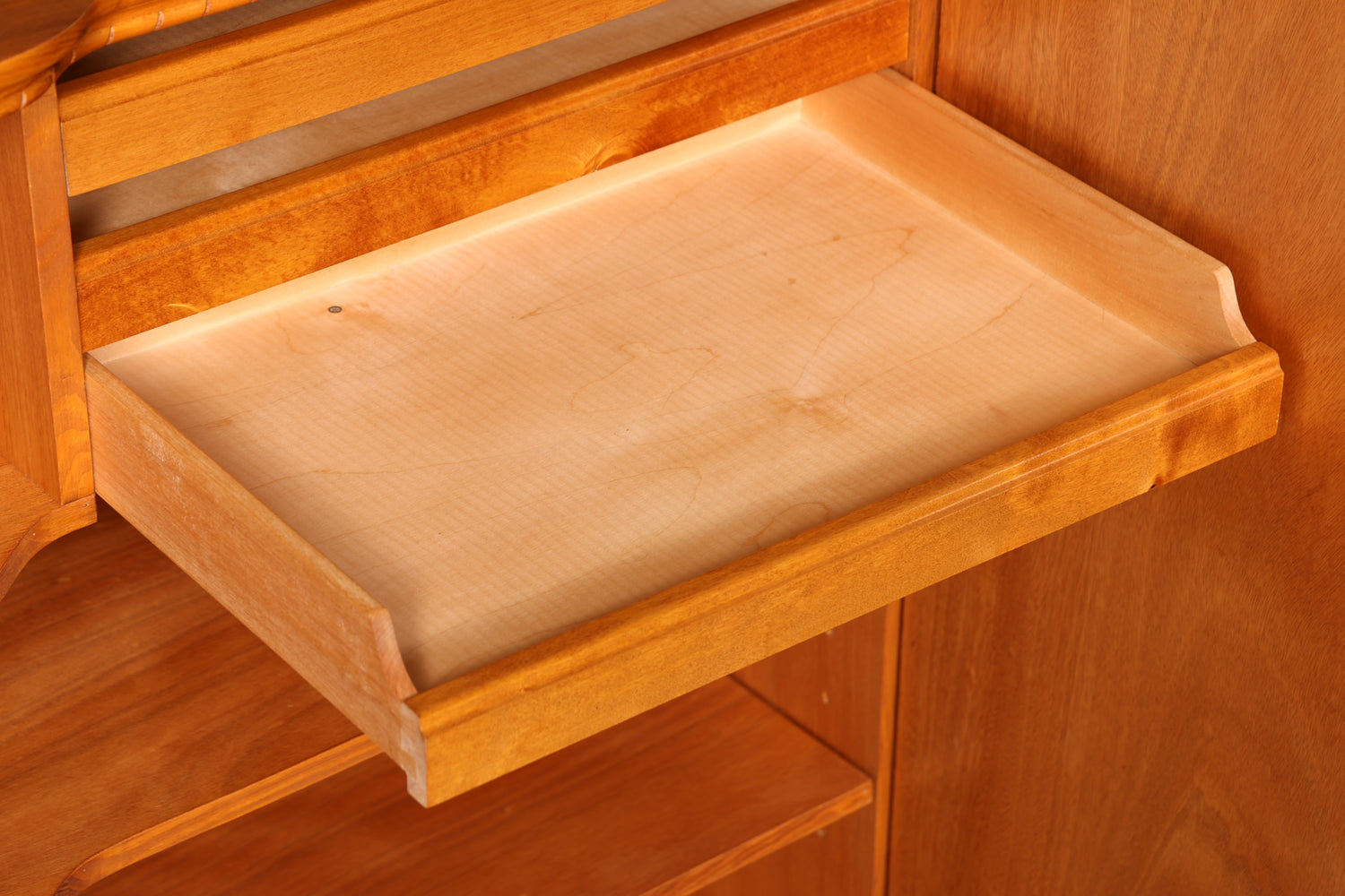 F128 Finish Stilvoller Original Art Deco Schrank Vertiko Kleiderschrank um 1940