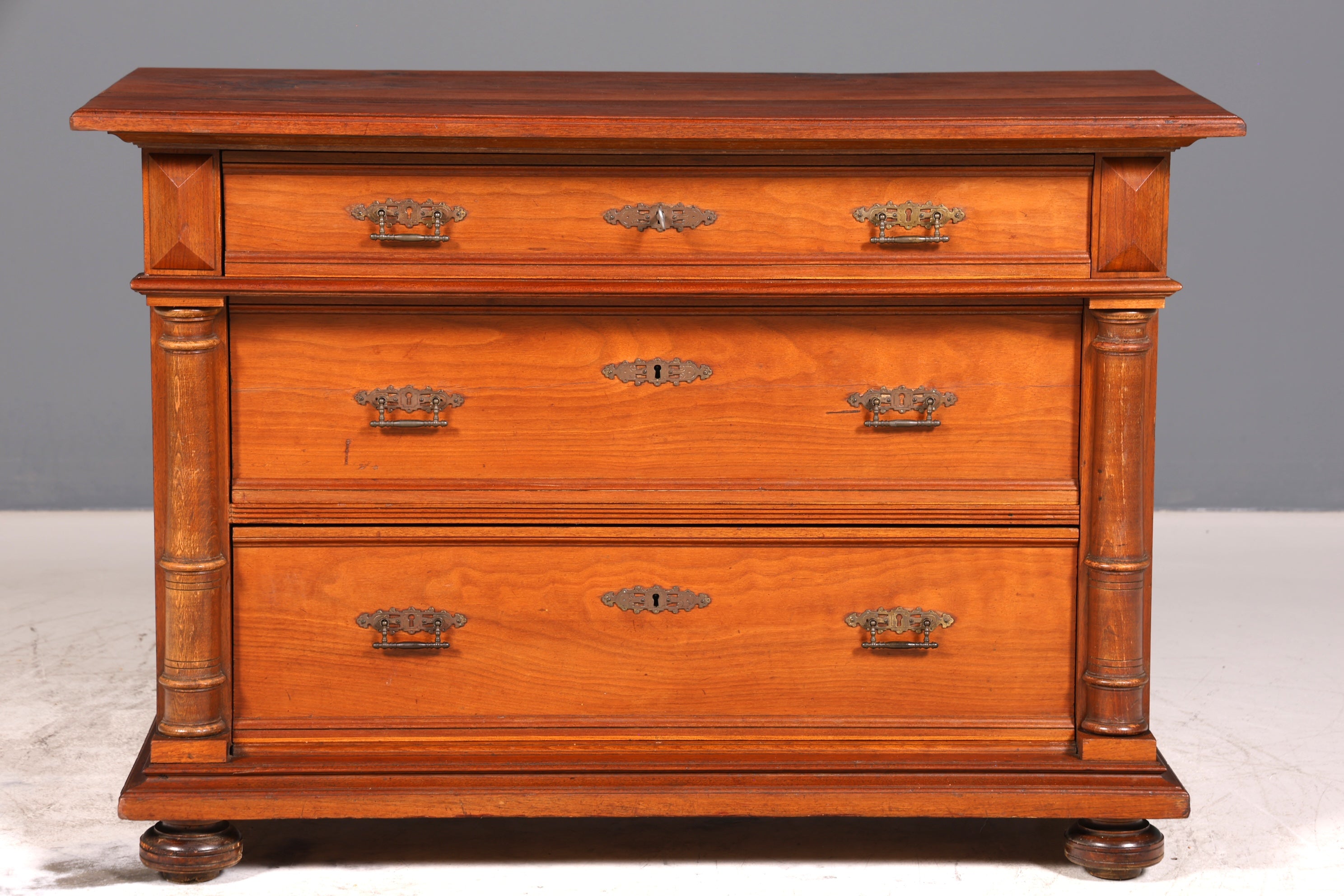 Wunderschöne Gründerzeit Kommode Jugendstil Antik Sideboard Schubladenkommode Wäschekommode