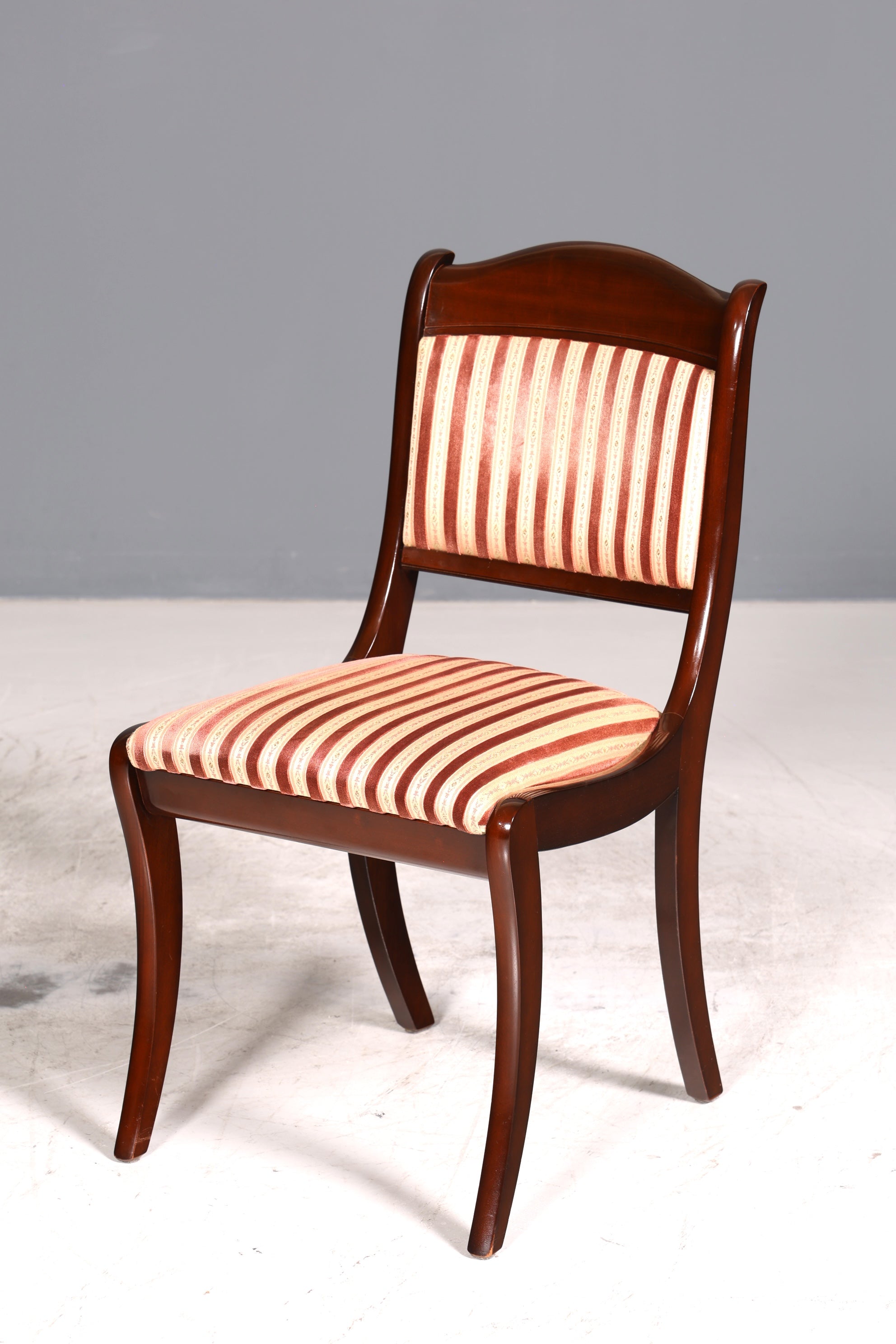 4x Wunderschöne Original Heldense Stühle Biedermeier Stil Englisch Stuhlset Antik Stil Küchenstühle