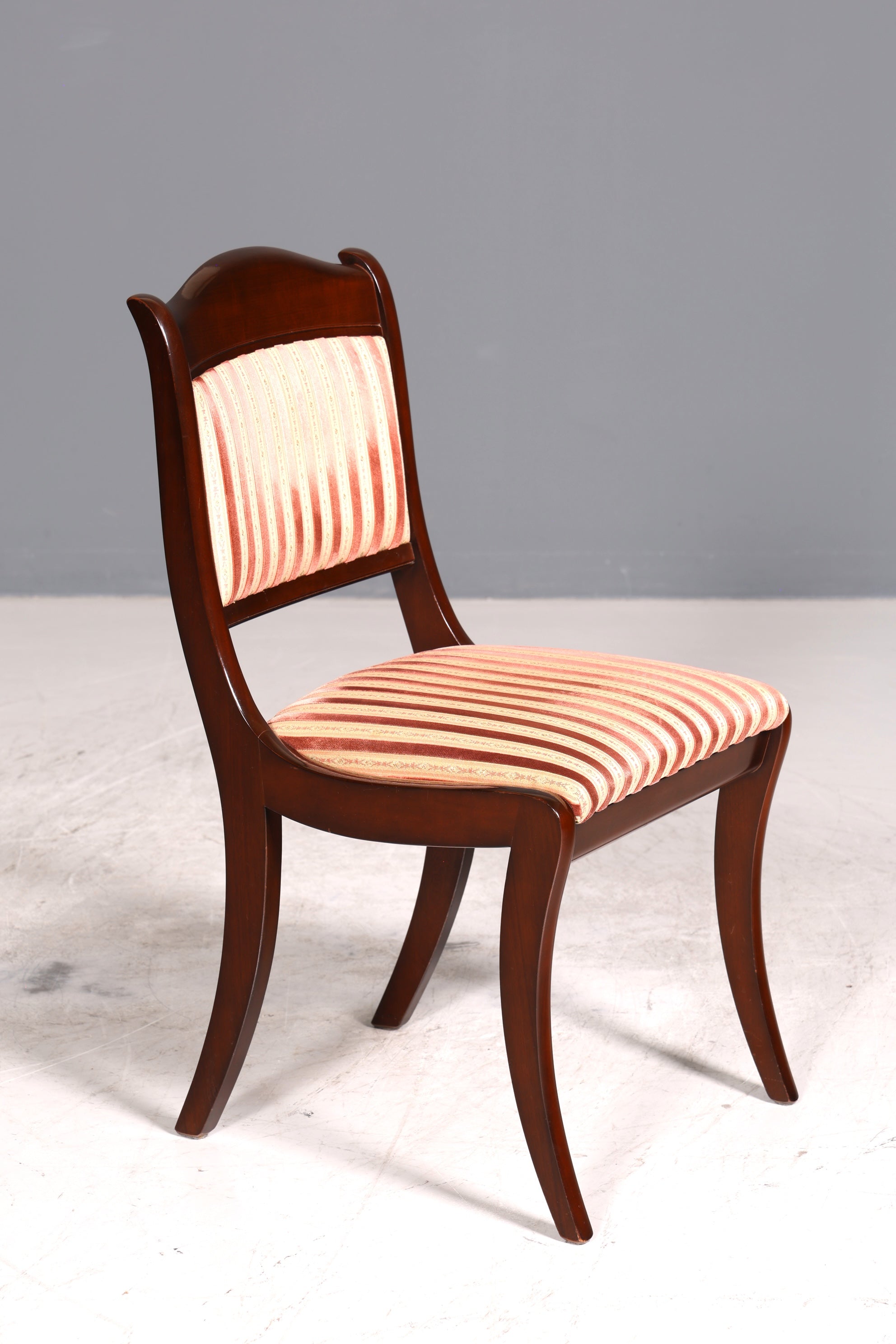 4x Wunderschöne Original Heldense Stühle Biedermeier Stil Englisch Stuhlset Antik Stil Küchenstühle