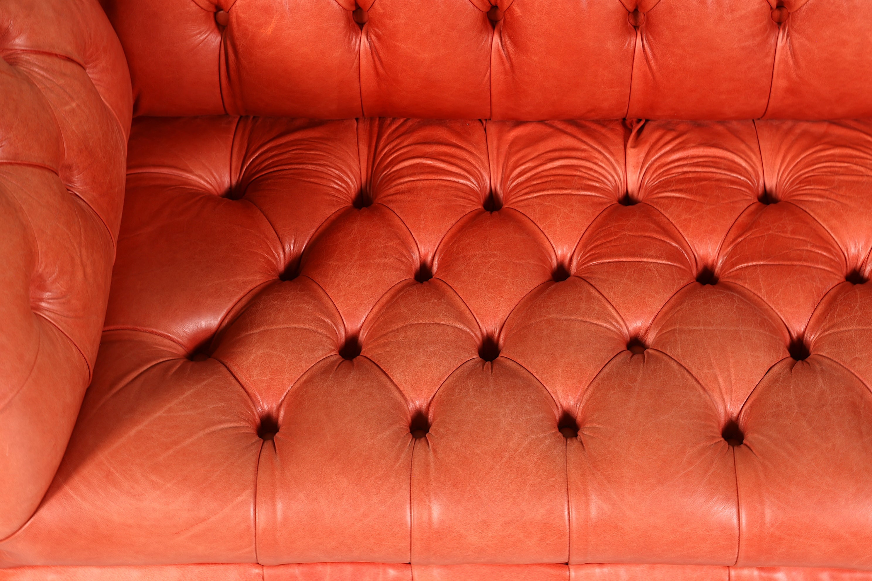 Wunderschönes Original Chesterfield Sofa 2-Sitzer Couch England Polstersofa