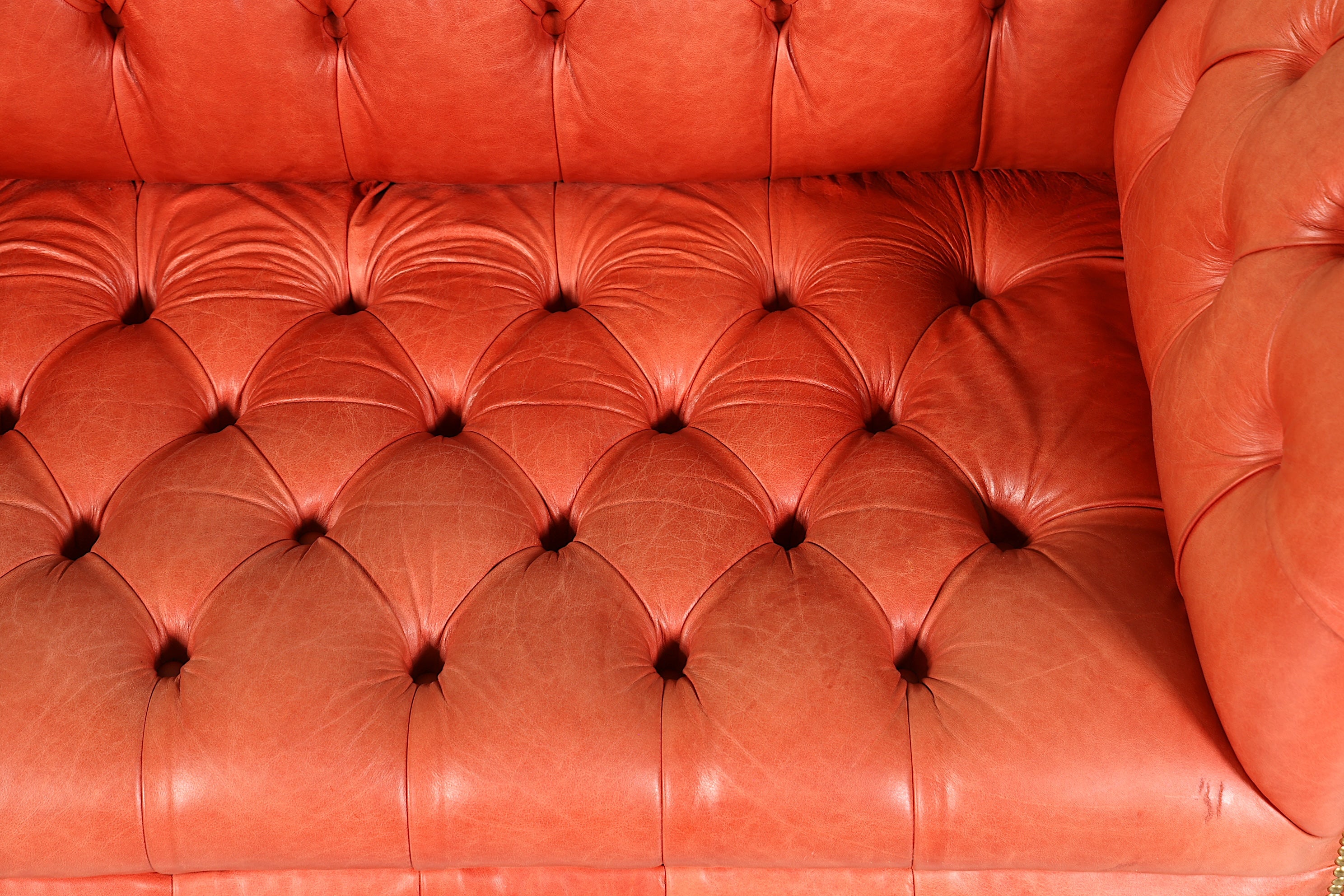 Wunderschönes Original Chesterfield Sofa 2-Sitzer Couch England Polstersofa
