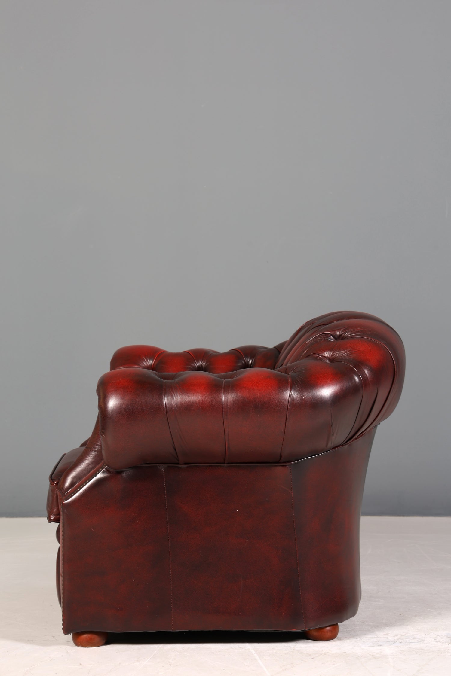 Wunderschöner Original Chesterfield Centurion Sessel Englischer Armlehnsessel Englisch Herrensessel
