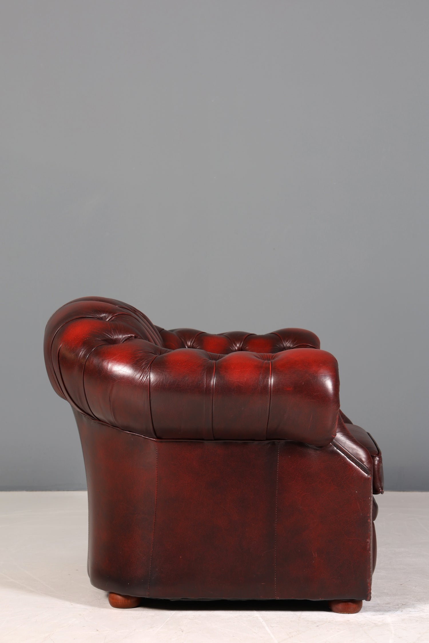 Wunderschöner Original Chesterfield Centurion Sessel Englischer Armlehnsessel Englisch Herrensessel