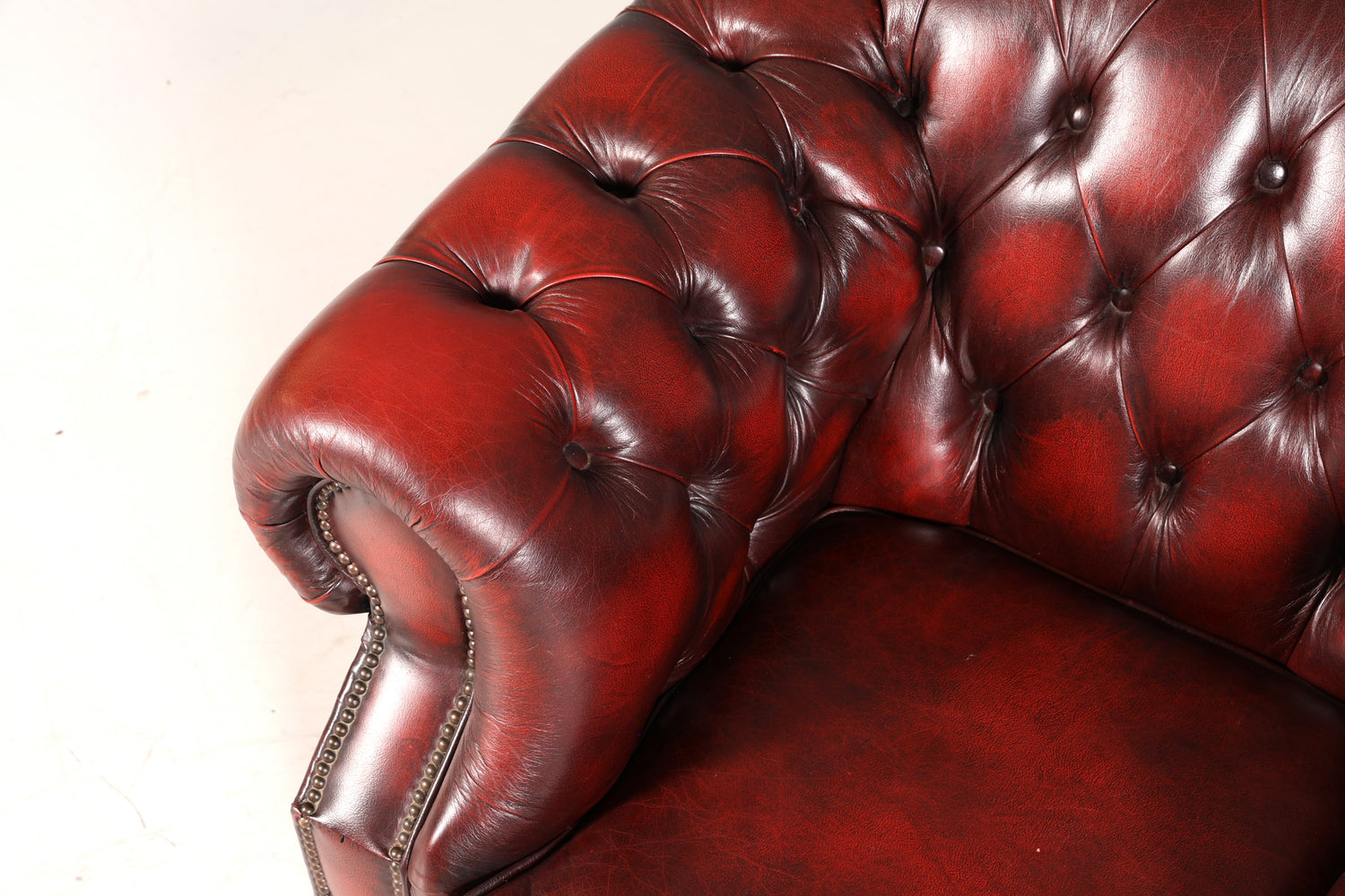 Wunderschöner Original Chesterfield Centurion Sessel Englischer Armlehnsessel Englisch Herrensessel