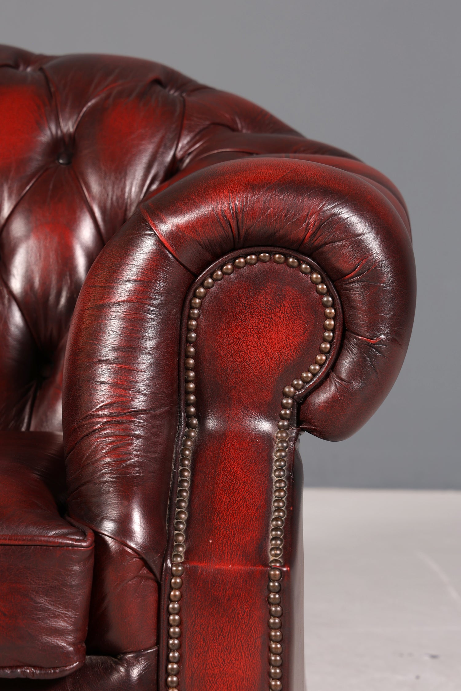 Wunderschöner Original Chesterfield Centurion Sessel Englischer Armlehnsessel Englisch Herrensessel