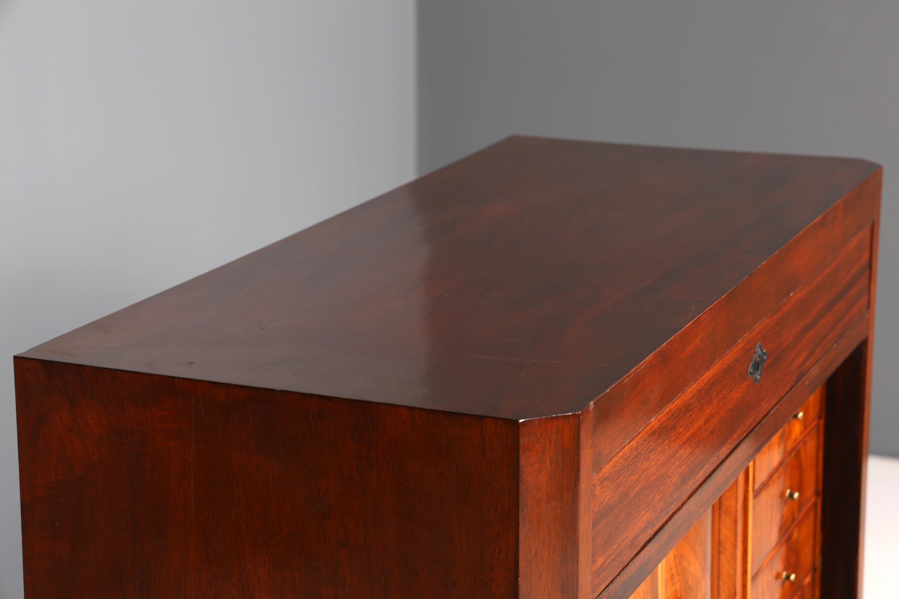 Traumhafter Louis Philippe Sekretär Vertiko Biedermeier Kommode Schubladenkommode