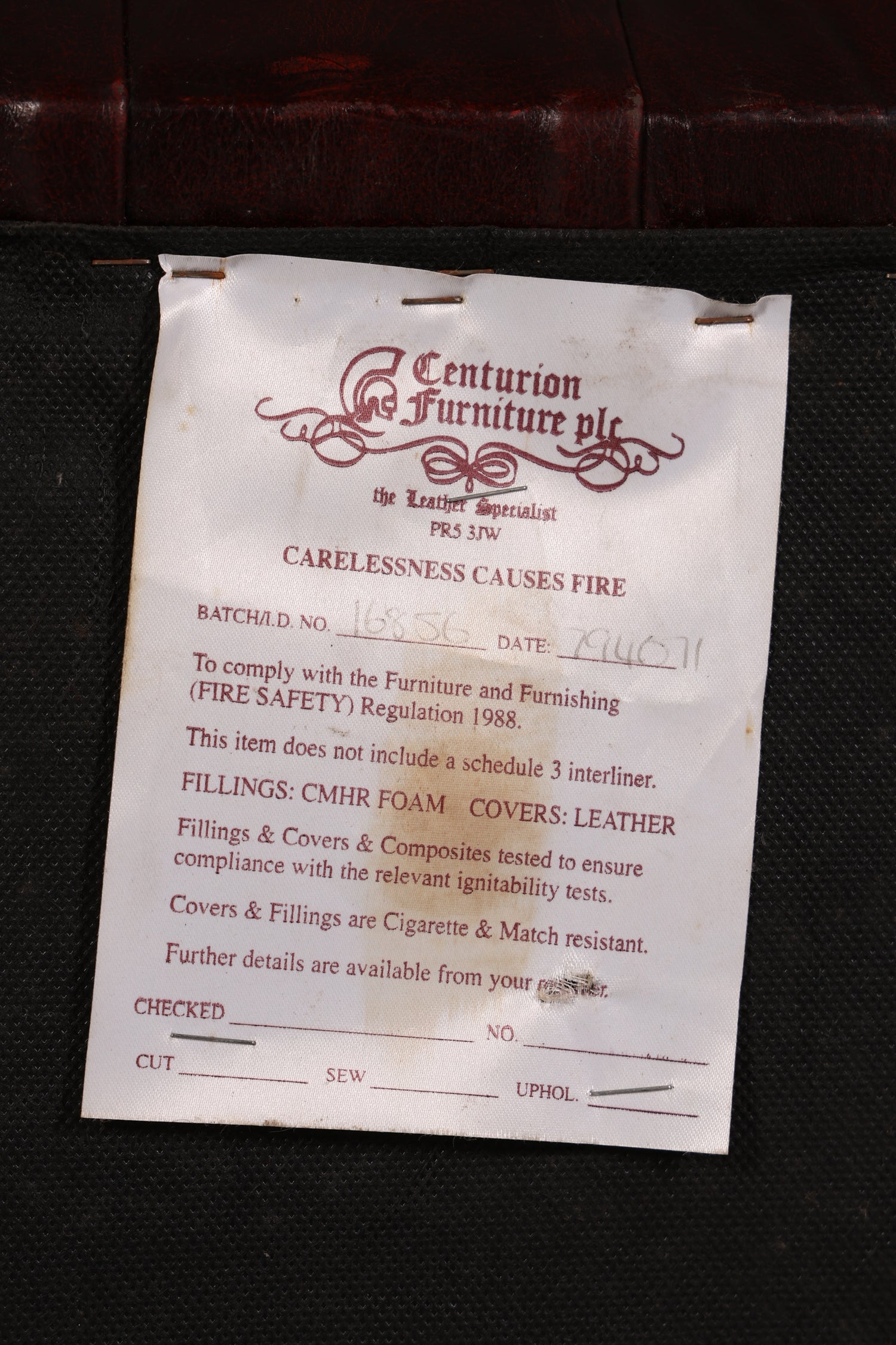 Wunderschöner Original Chesterfield Centurion Sessel Englischer Armlehnsessel Englisch Herrensessel