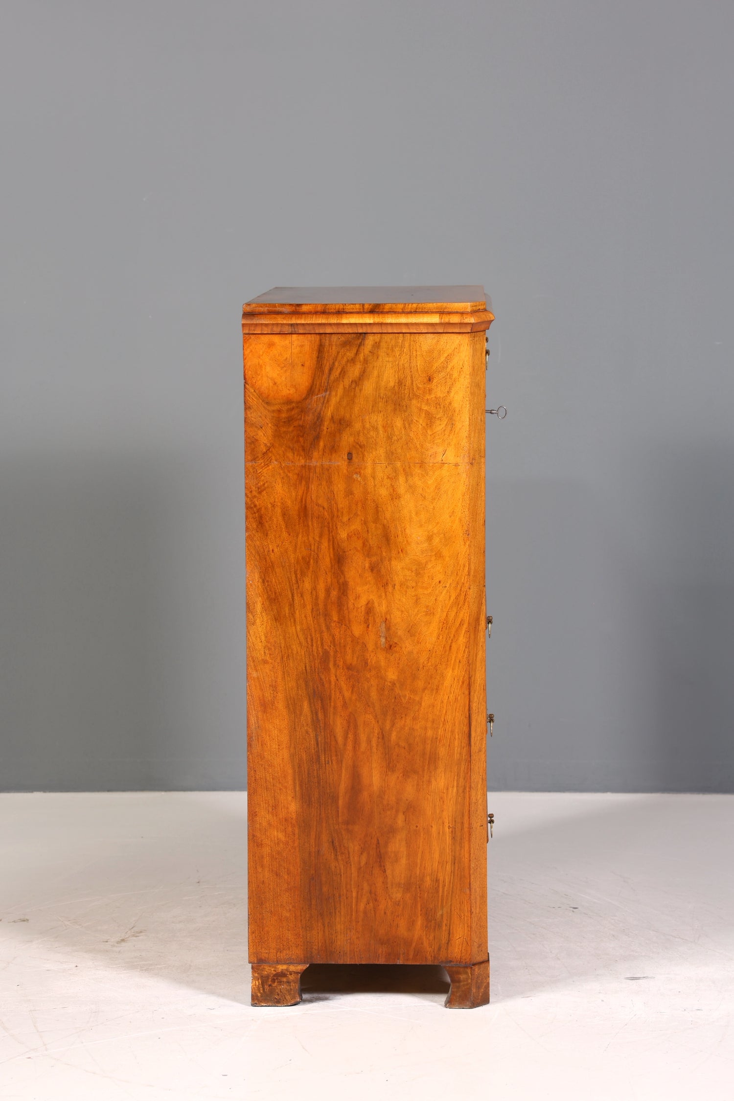 Stilvoller Gründerzeit Sekretär Vertiko Highboard Louis Philippe Vertiko Kommode um 1880