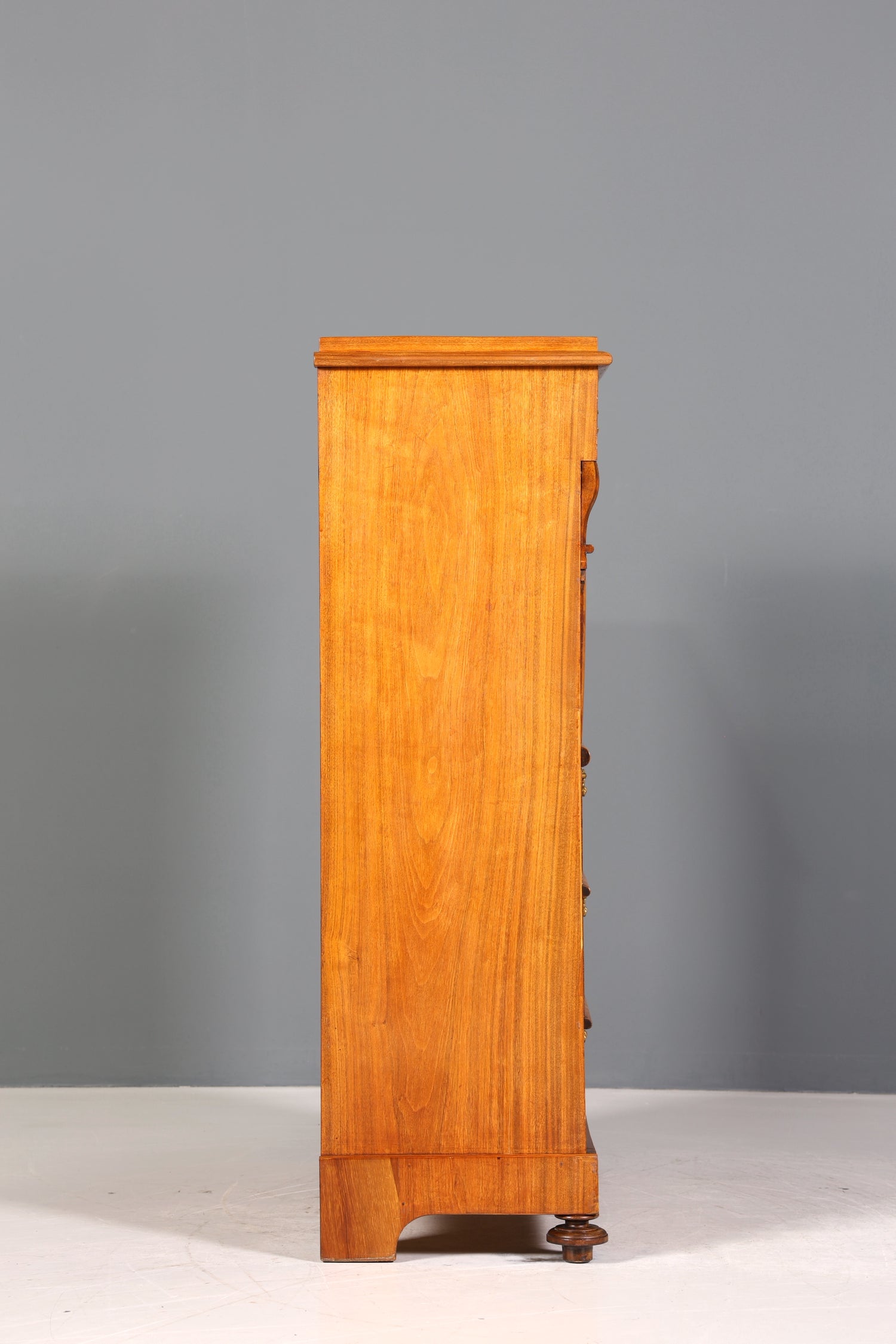 Edler Gründerzeit Sekretär Vertiko Highboard Louis Philippe Kommode Sekretär Schrank um 1880