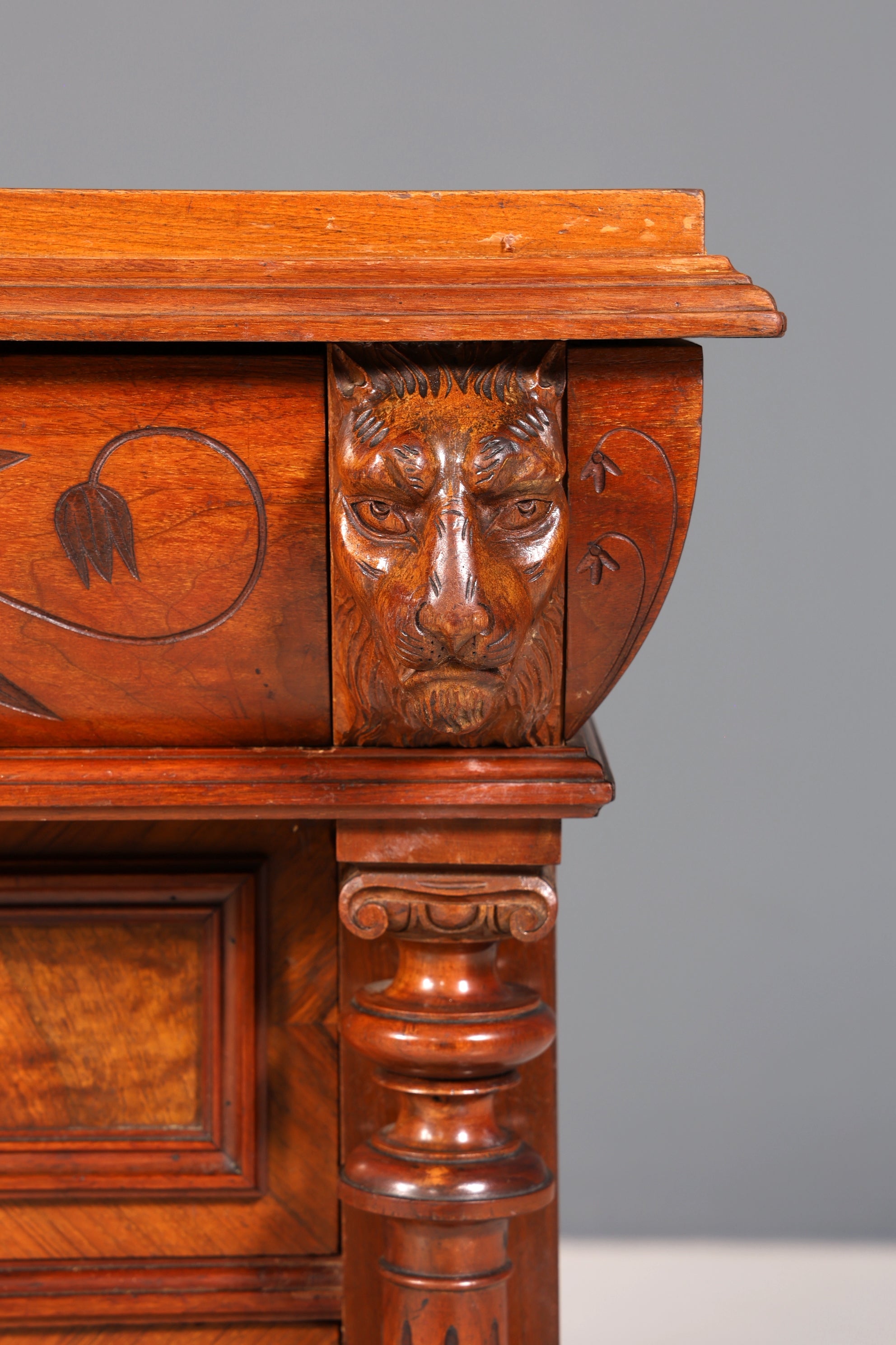 Stilvolle Gründerzeit Kommode Jugendstil Antik Sideboard Schubladenkommode