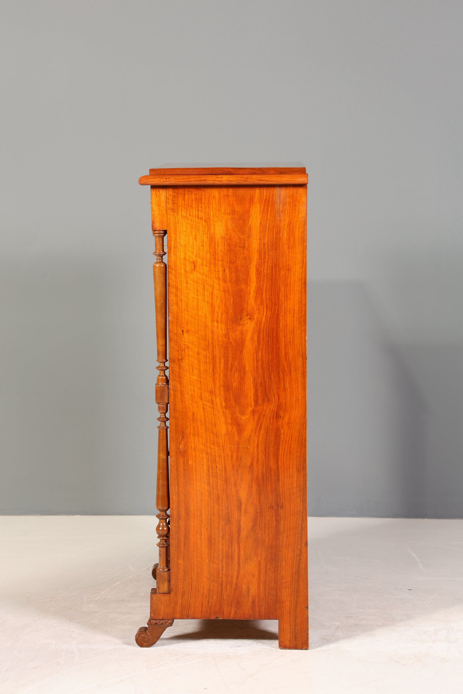 Edler Gründerzeit Sekretär Vertiko Highboard Jugendstil Kommode Schrank um 1880