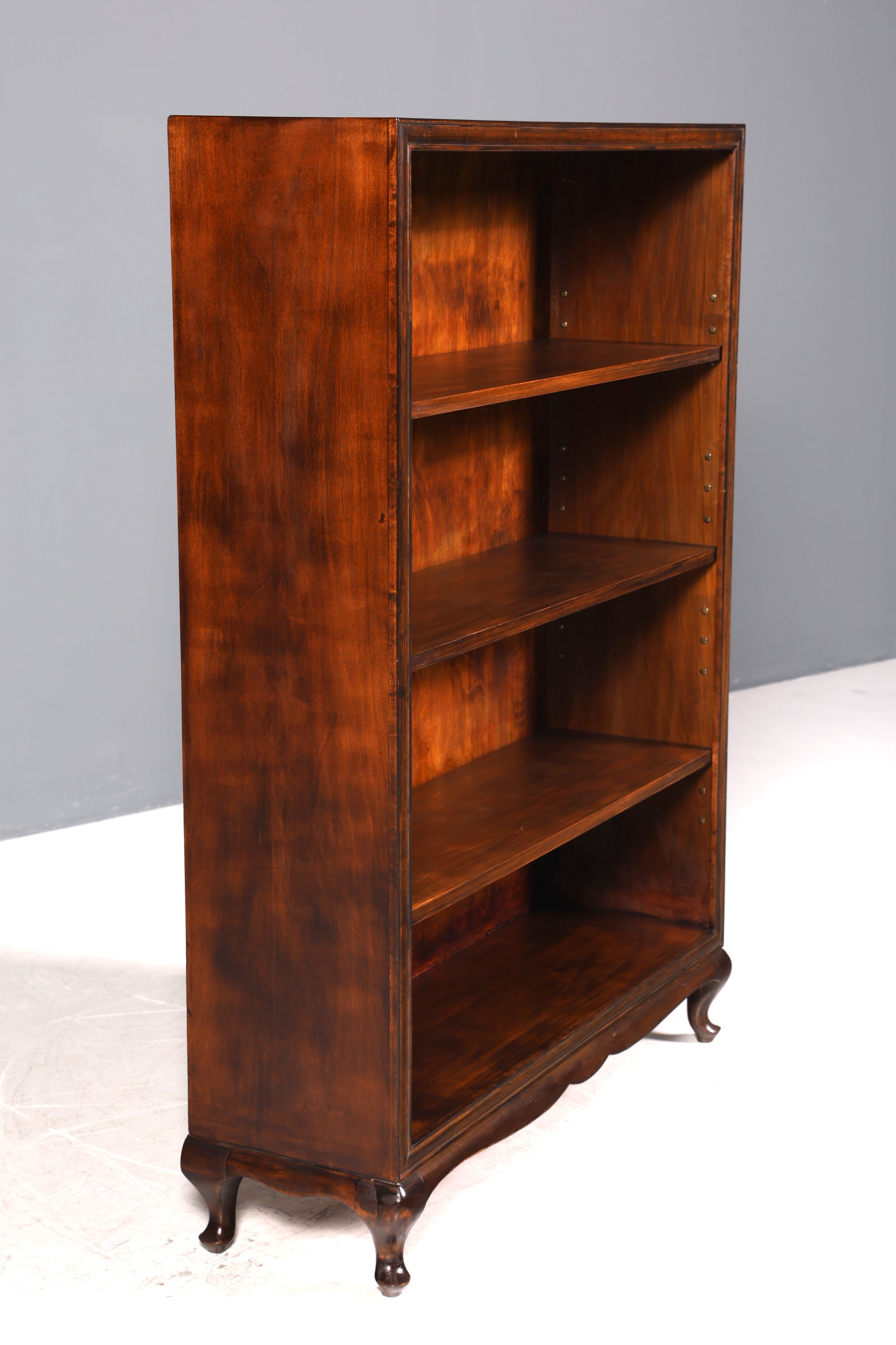 Wunderschönes Chippendale Regal Antik echt Holz Barock Stil Bücherregal Buchablage