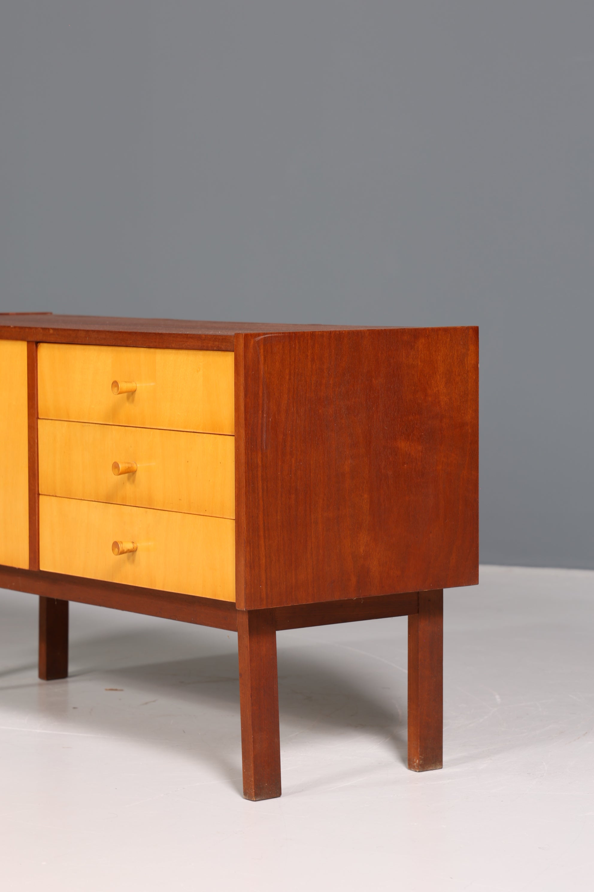 Wunderschöne Mid Century Kommode Vintage Schrank Retro Flur Kommode 60s Schubladenkommode