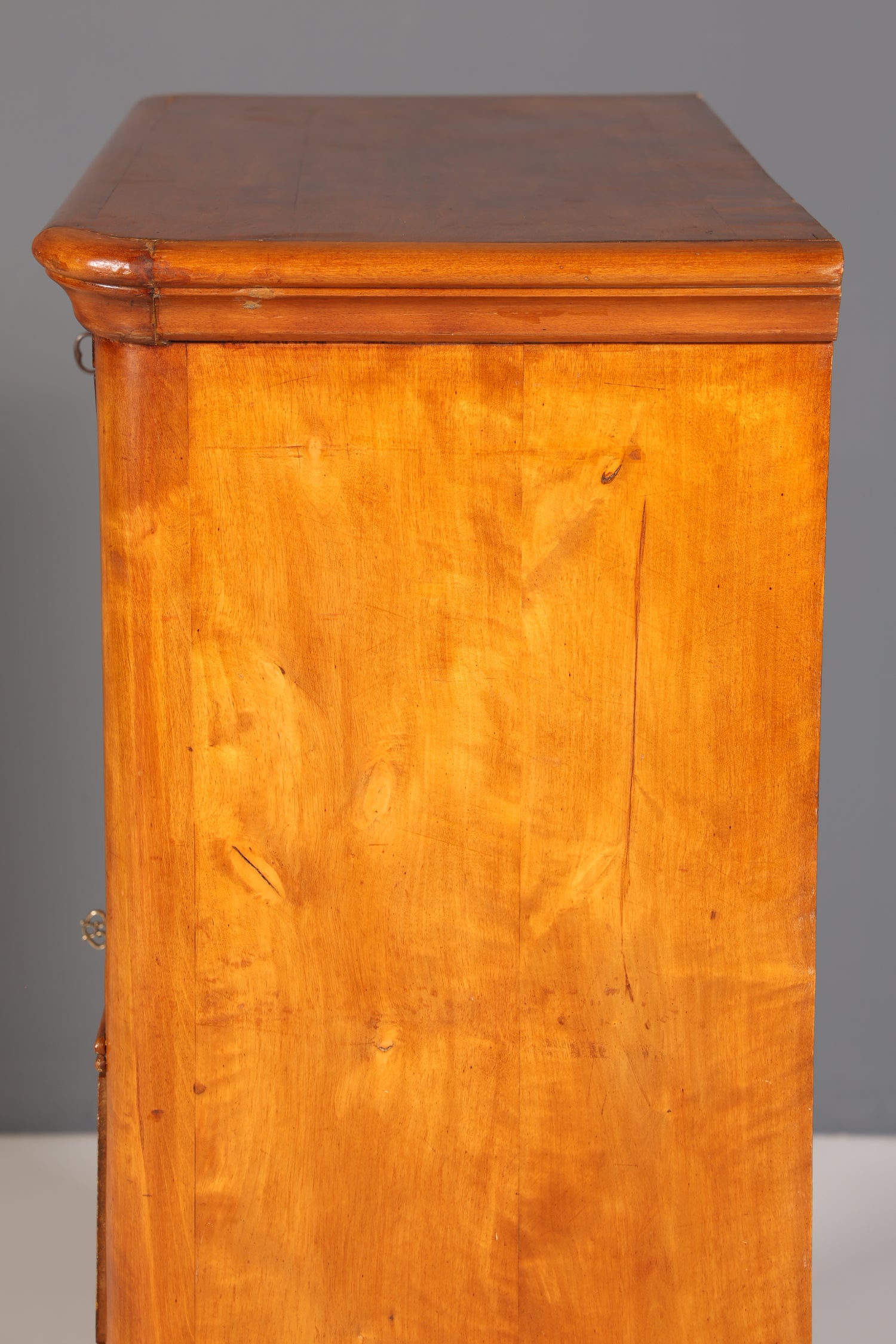 Stilvoller Biedermeier Sekretär Vertiko Louis Philippe  Kommode Schubladenkommode