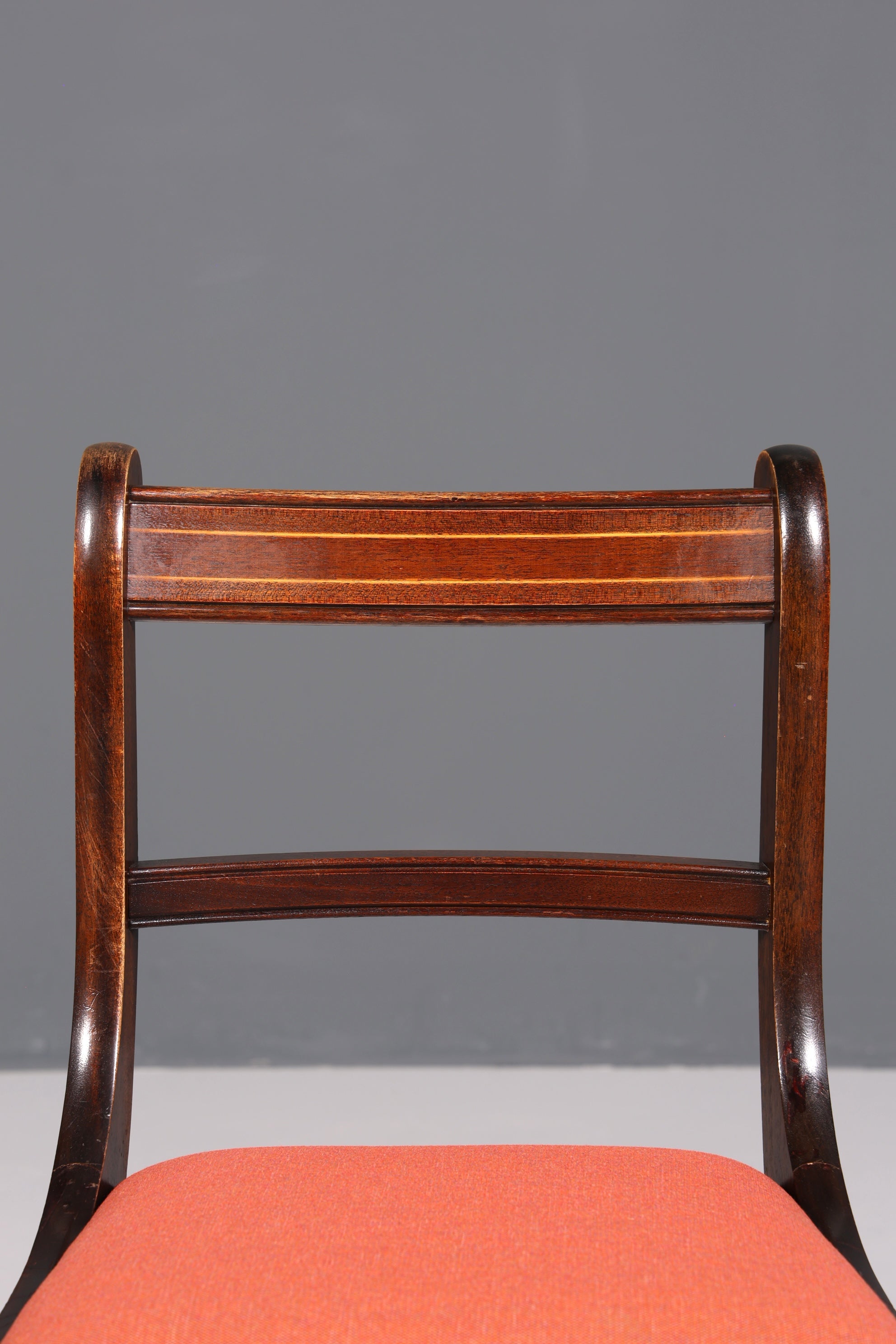 4x Edle Englische Stühle Englisch Dining Chairs Mahagoni Küchenstühle Stuhlset