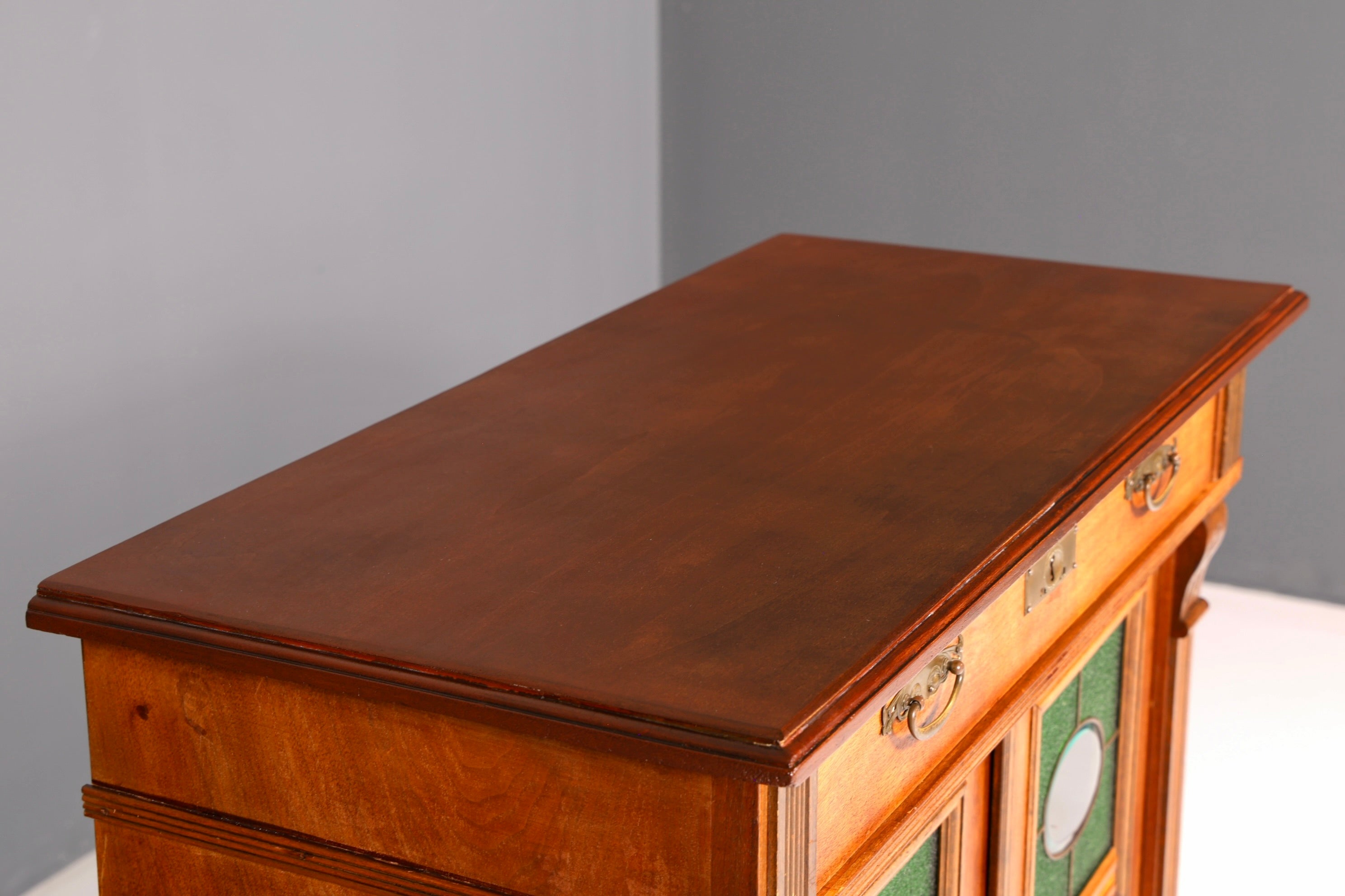 Traumhaftes Jugendstil Vertiko Gründerzeit Schrank Antik Highboard Kommode Buffet Vintage