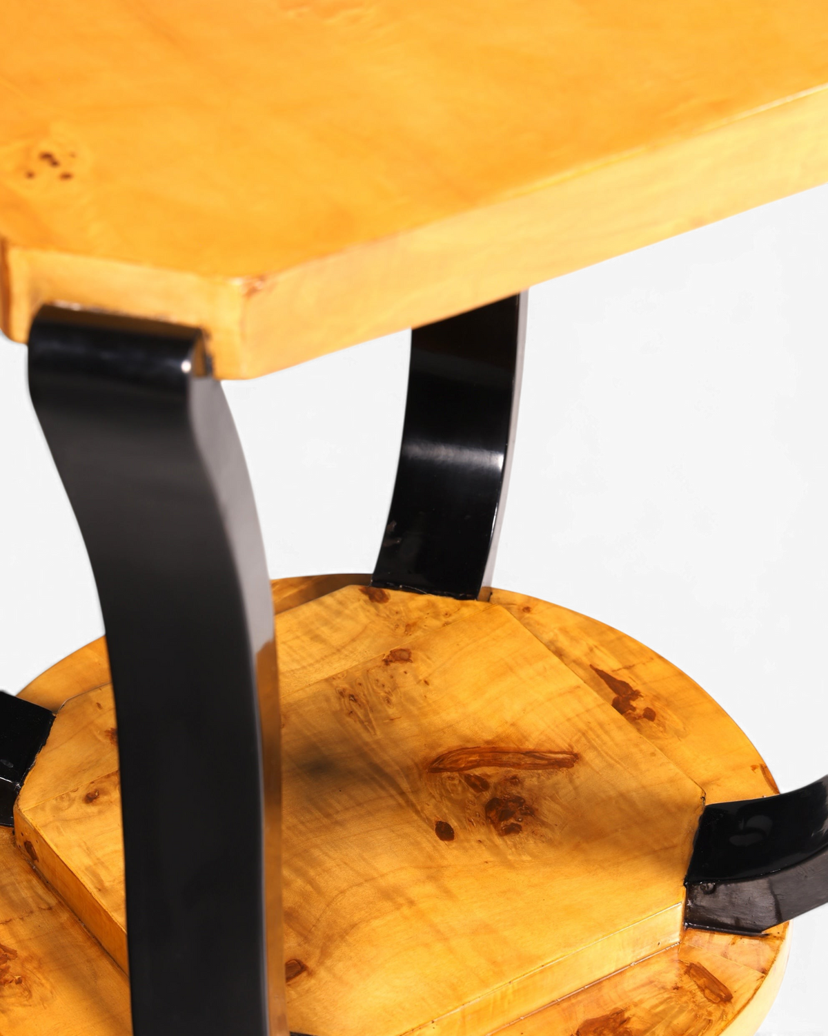 Wunderschöner Art Deco Design Beistelltisch Antik Stil Couchtisch Ablagetisch