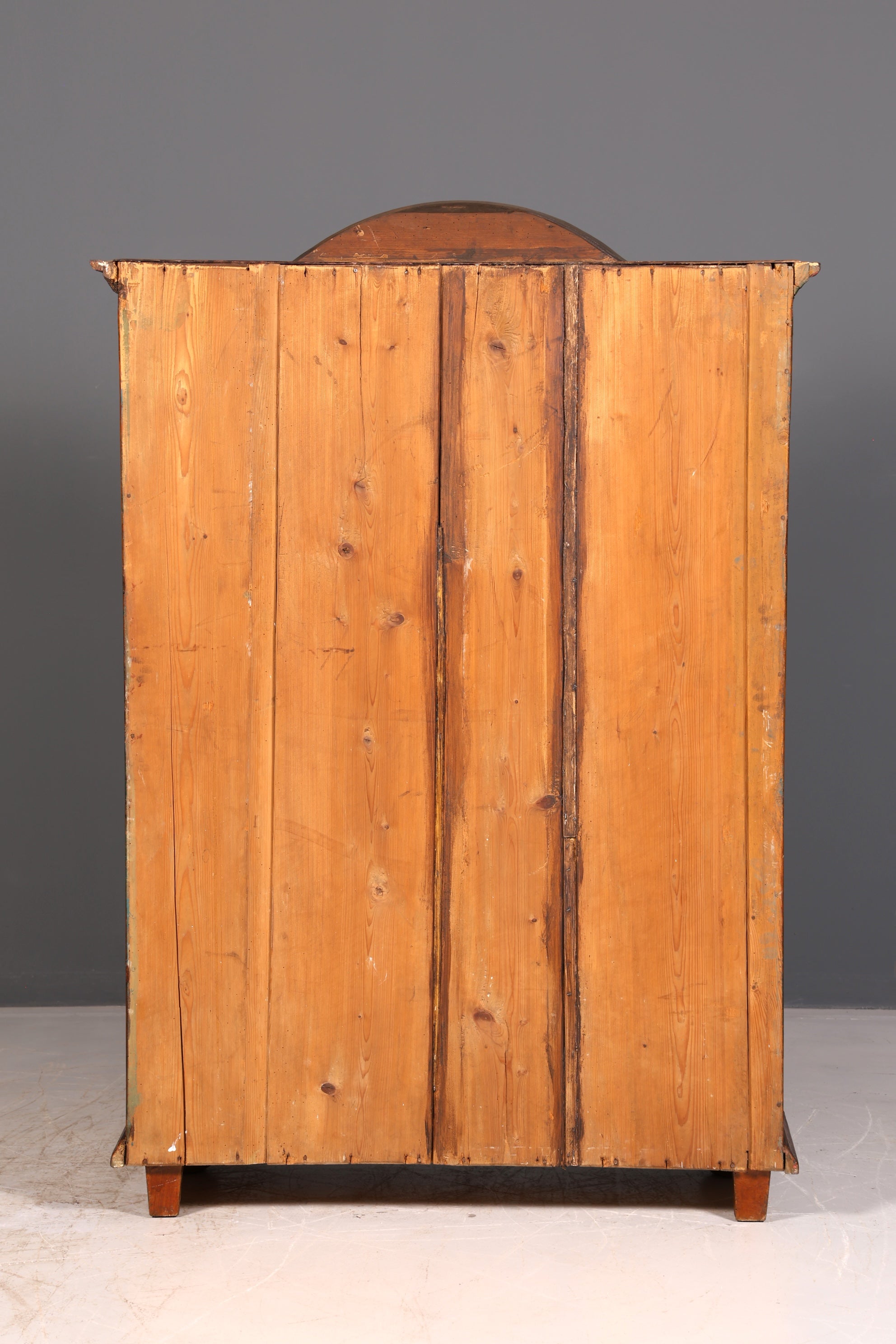 Wunderschöner Antiker Bauernschrank Barock Dielenschrank Kleiderschrank Wäscheschrank Massivholz