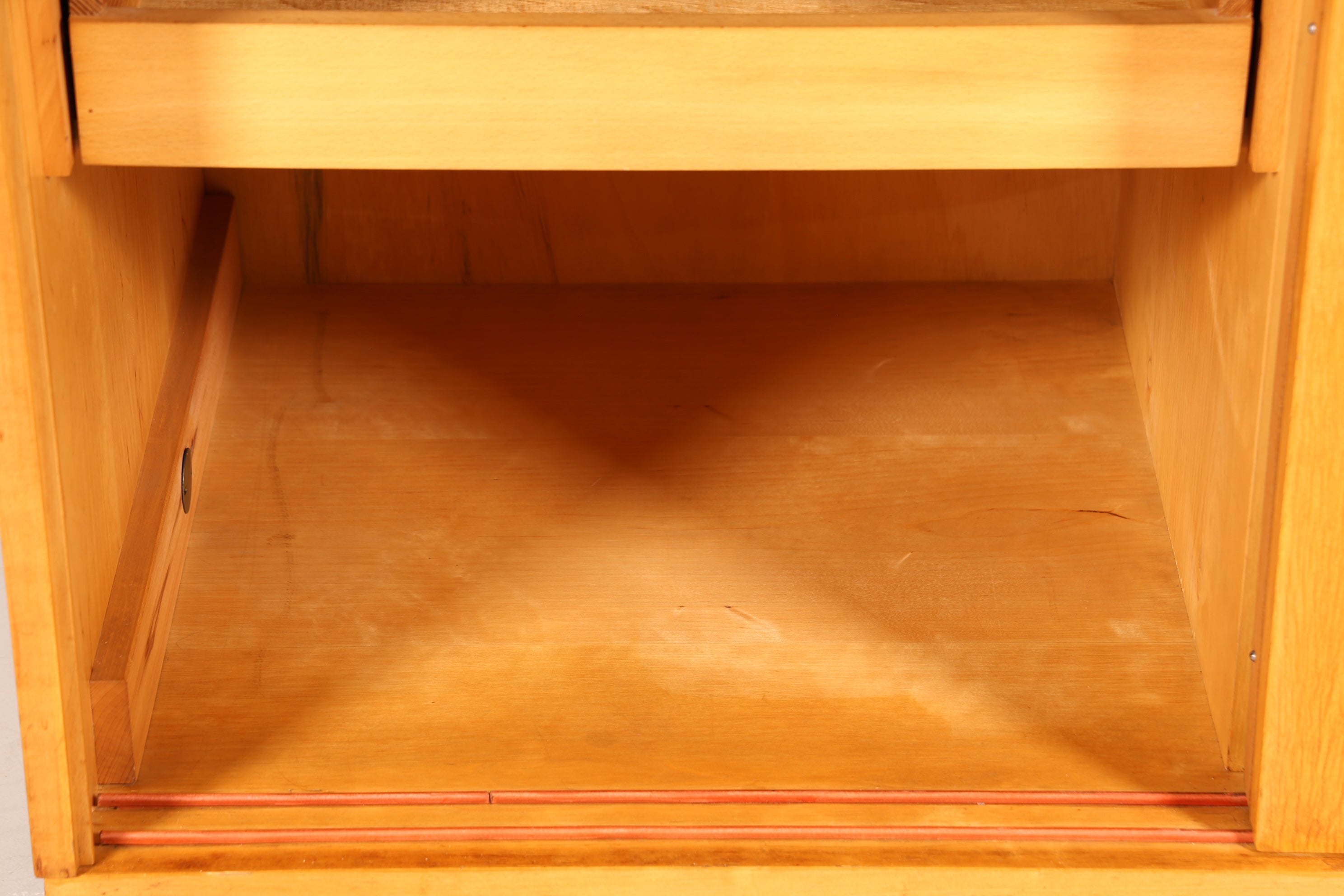 Traumhafter Mid Century Kleiderschrank Schiebetür Schrank Vintage Schrank Retro Wäscheschrank