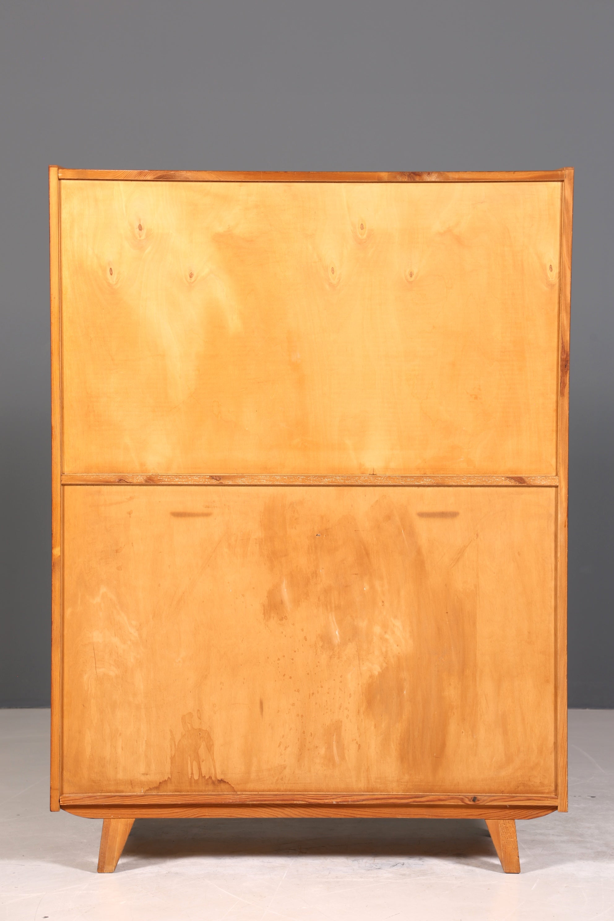 Traumhafter Mid Century Schrank Retro Vitrine 60s Highboard Kommode Bücherregal Vintage Regal