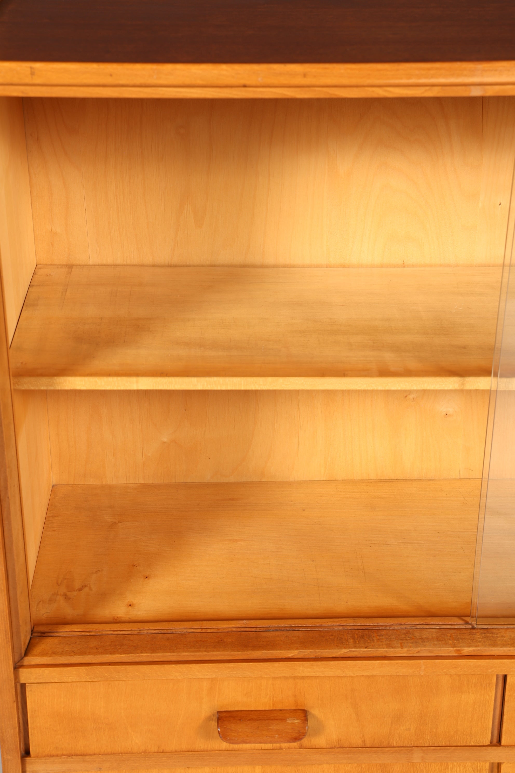 Traumhafter Mid Century Schrank Retro Vitrine 60s Highboard Kommode Bücherregal Vintage Regal