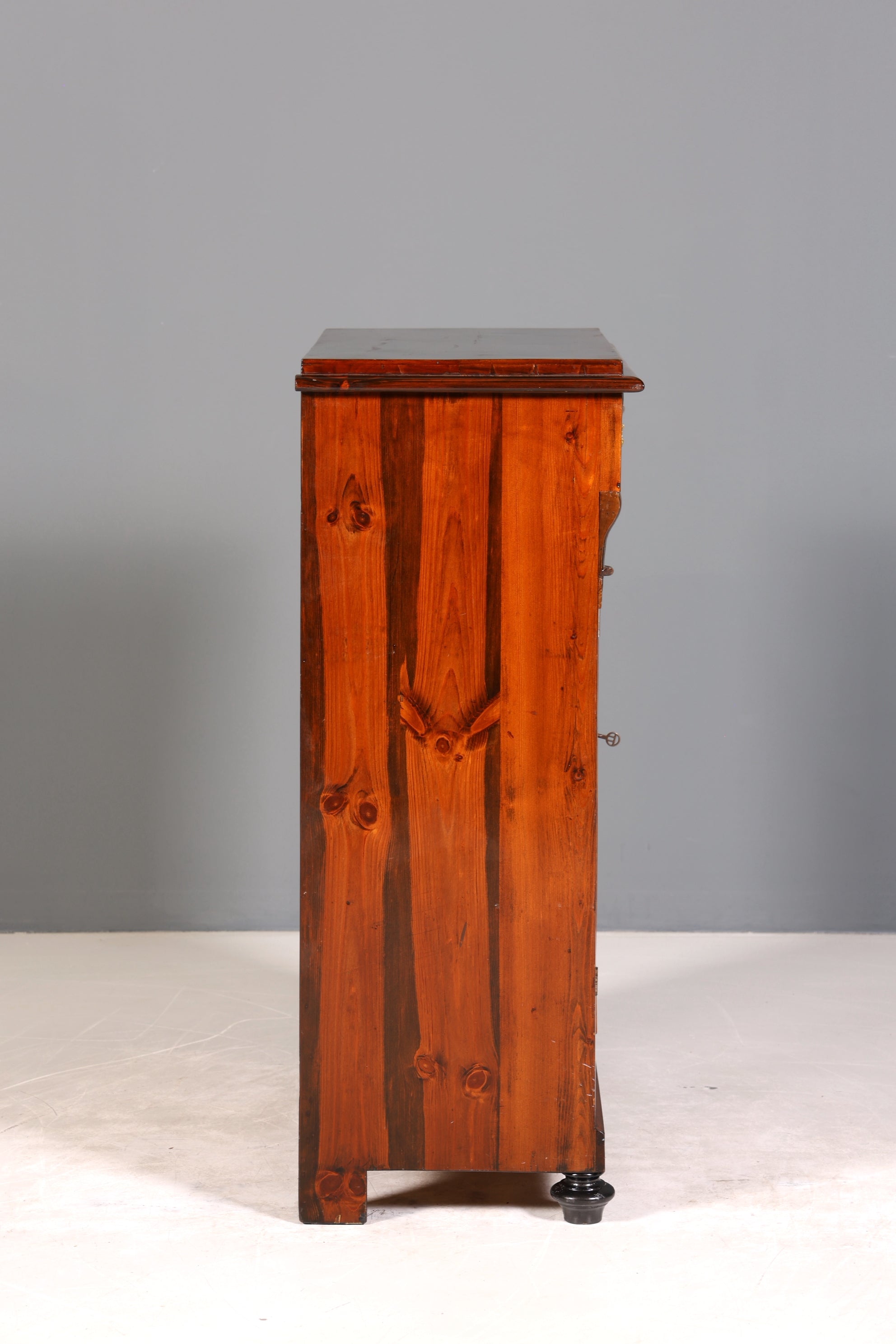 Traumhaftes Gründerzeit Vertiko Jugendstil Schrank Antik Highboard Kommode