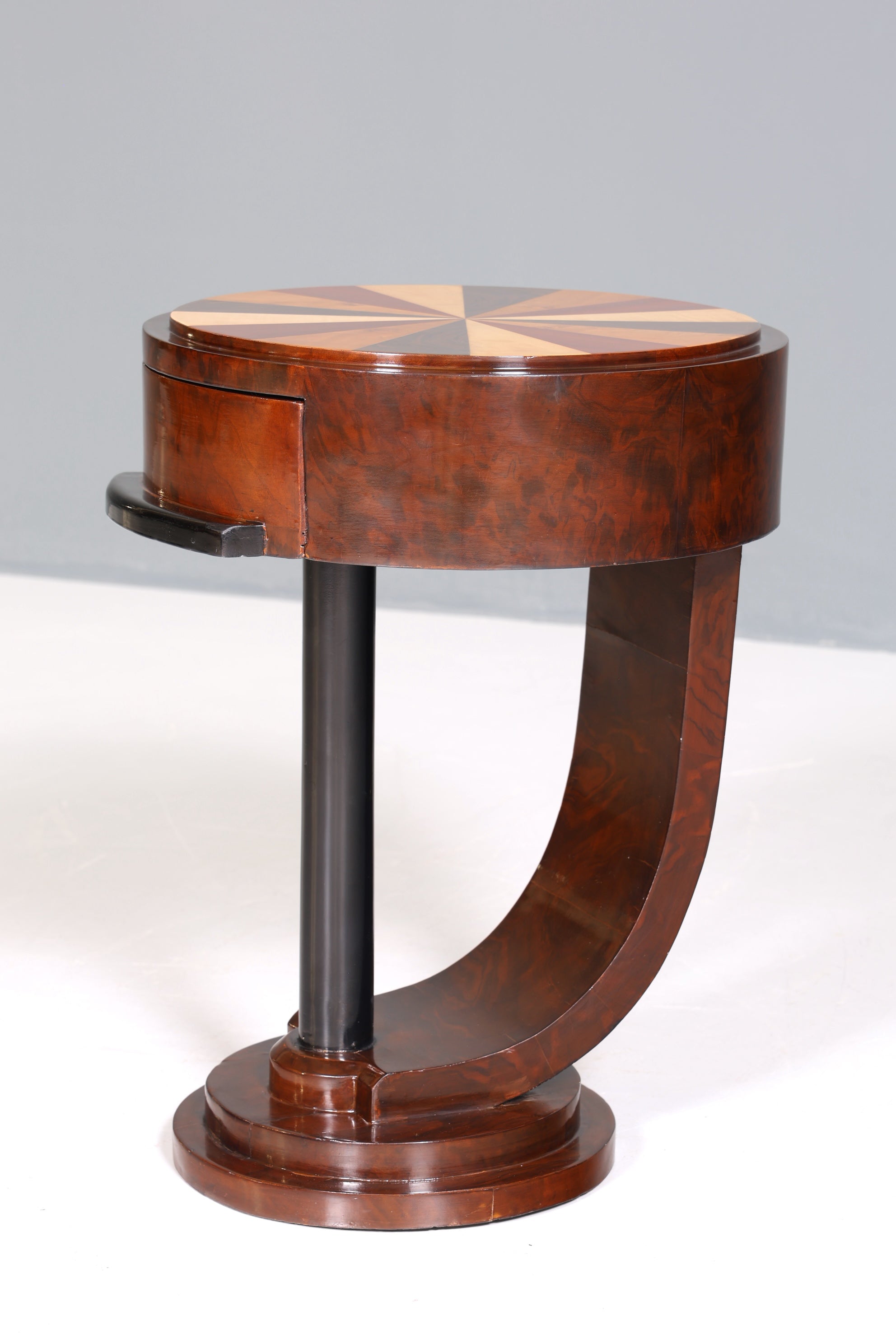 Wunderschöne Art Deco Stil Kommode Beistelltisch Nachtisch Ablagetisch bunt