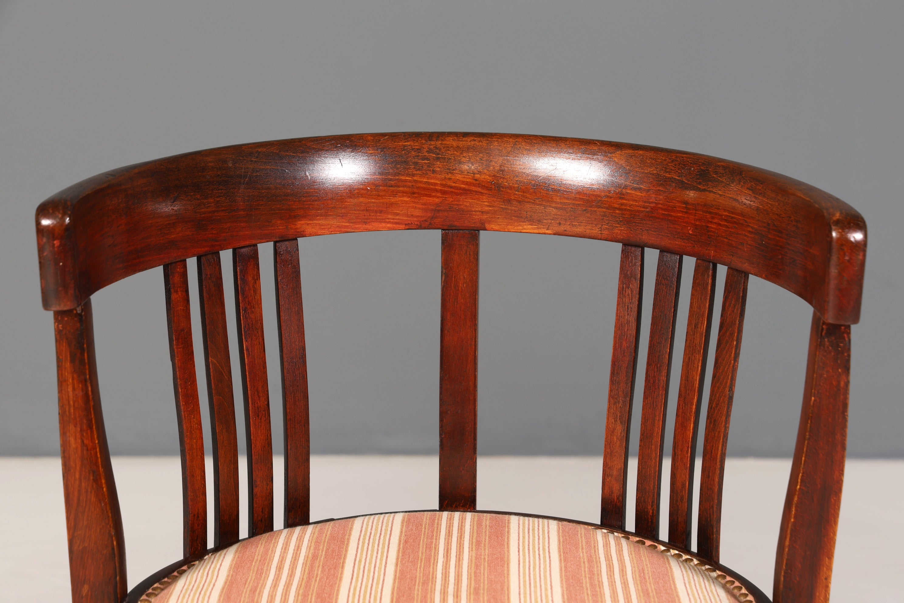Wunderschöner Jugendstil Stuhl Bugholz Armlehnstuhl Thonet Stil Sekretär Stuhl Küchenstuhl
